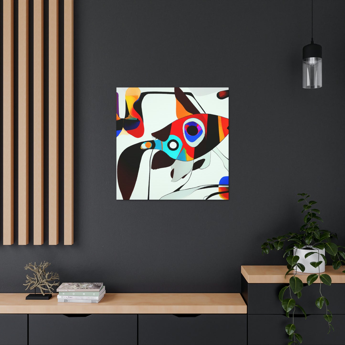 Guppy in Art Deco - Canvas