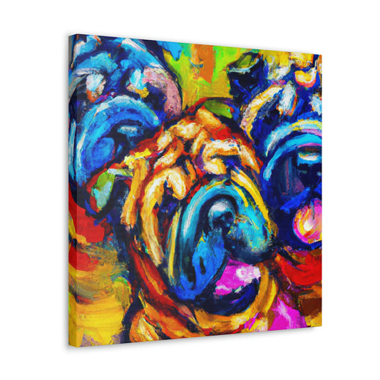 Shar Pei Dreamscape - Canvas