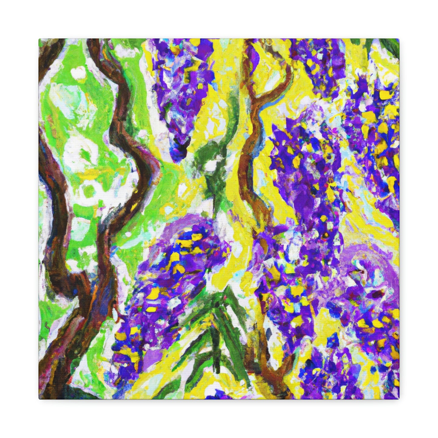 "Wisteria Eden Bloomed" - Canvas