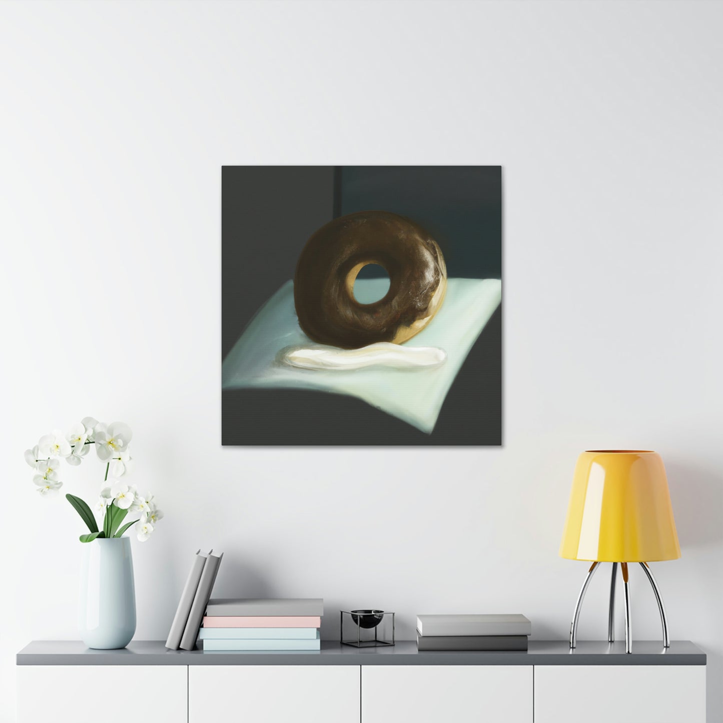 "The Donut Delight" - Canvas