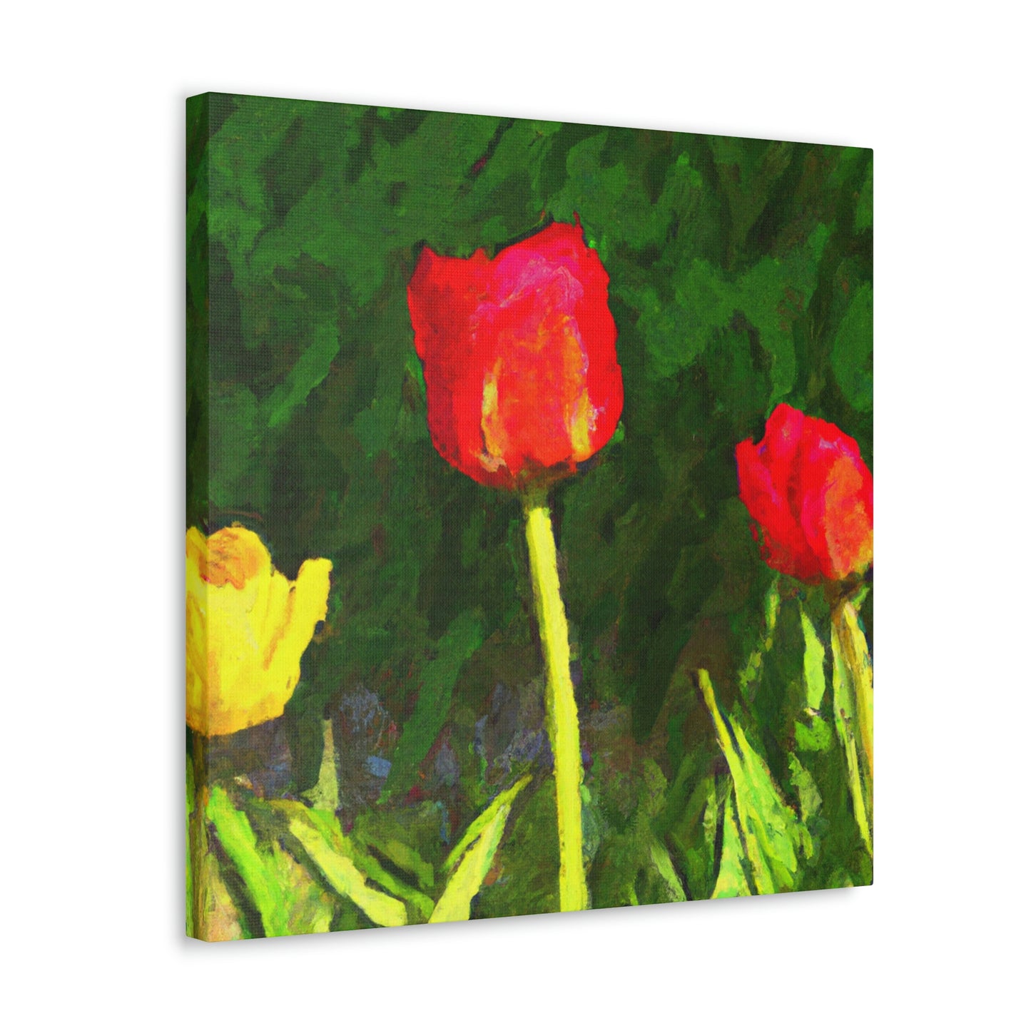 Tulips in Technicolor - Canvas