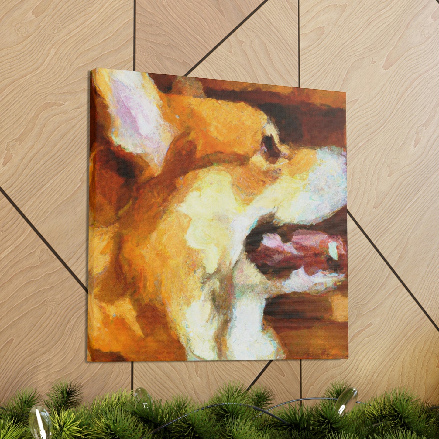 Welsh Corgi Symphony - Canvas