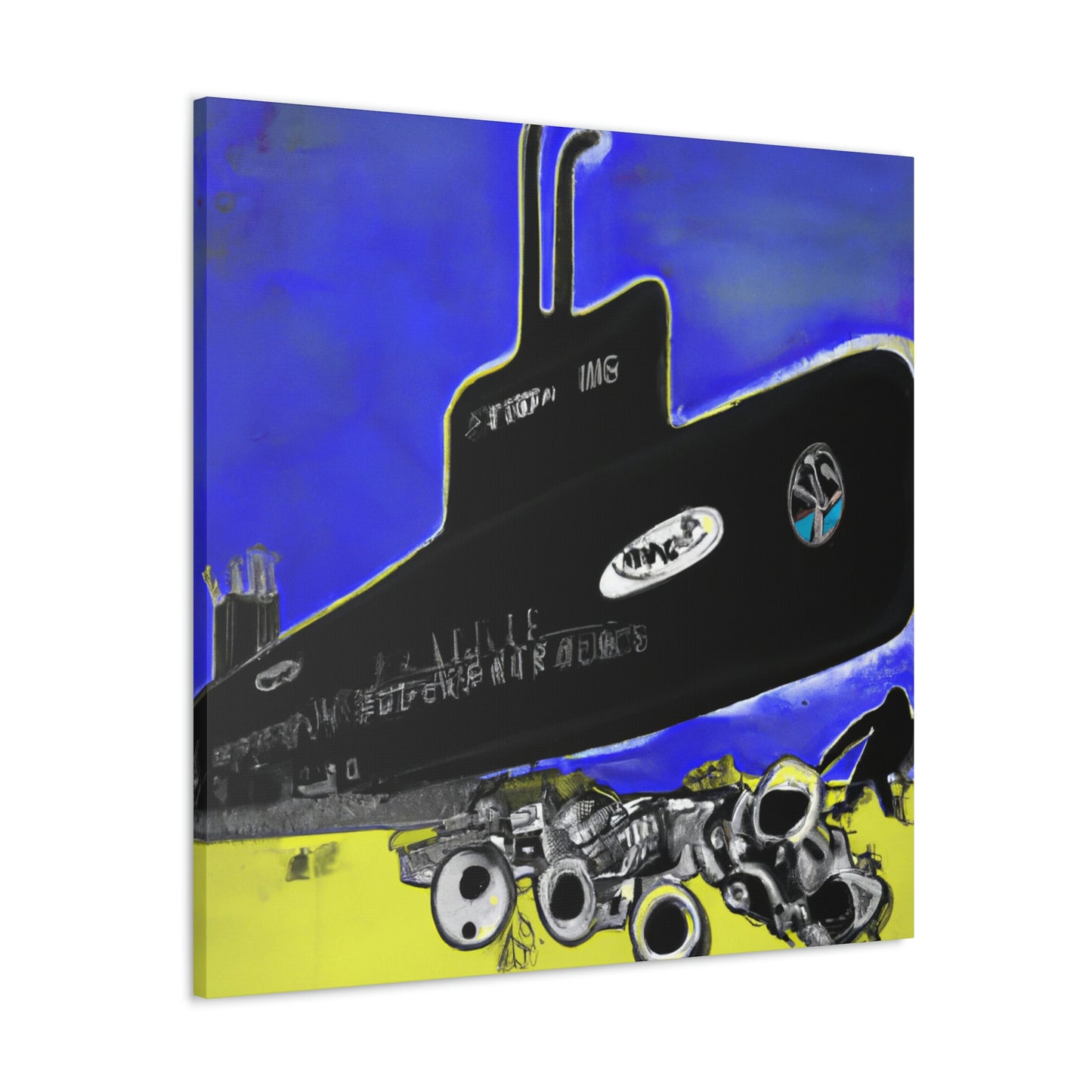 Submarine Underwater Dream - Canvas