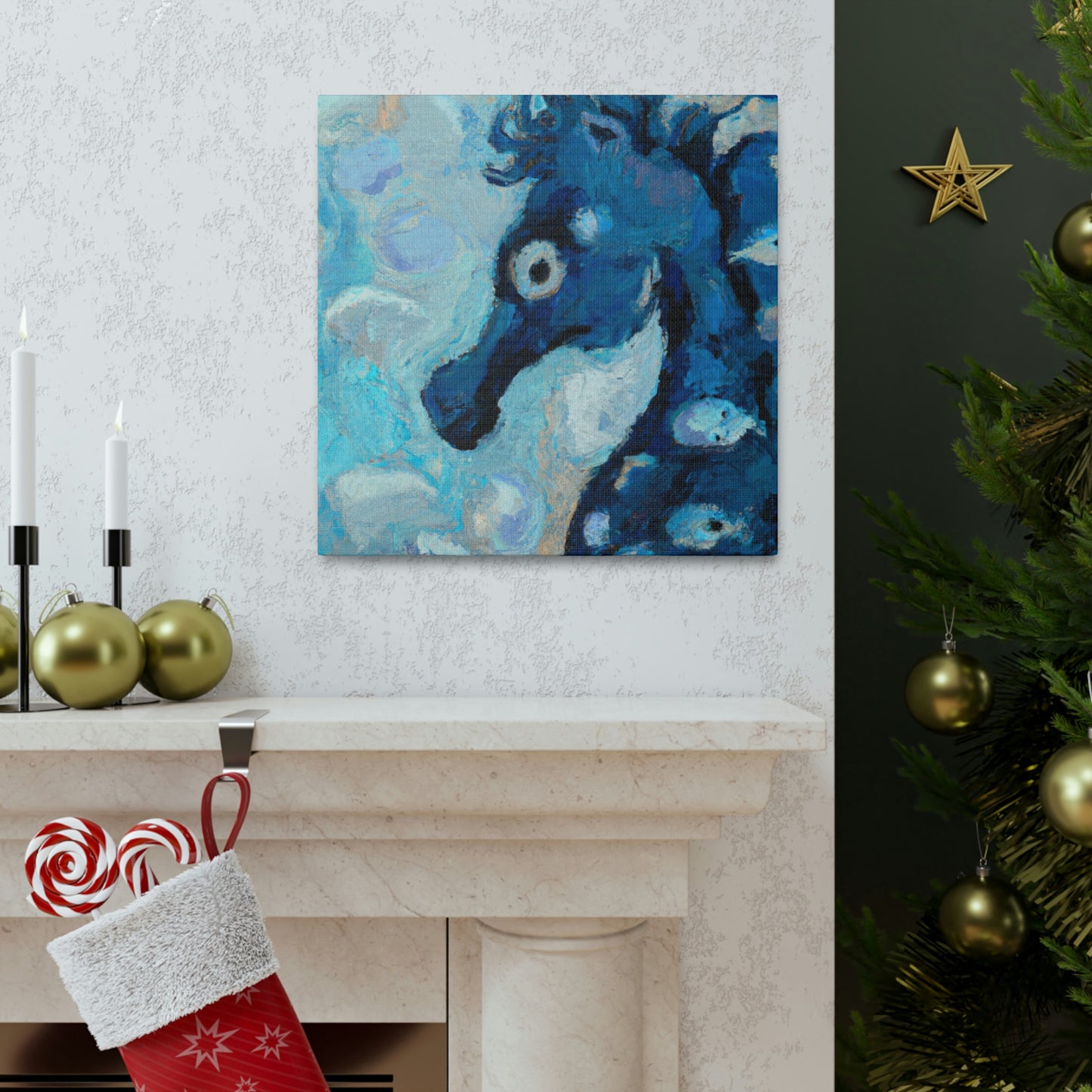 Seahorse of Emotion - Canvas