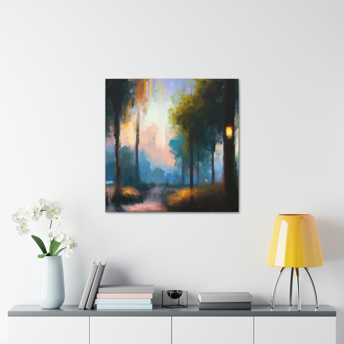 Dreamy Dusk Reflection - Canvas