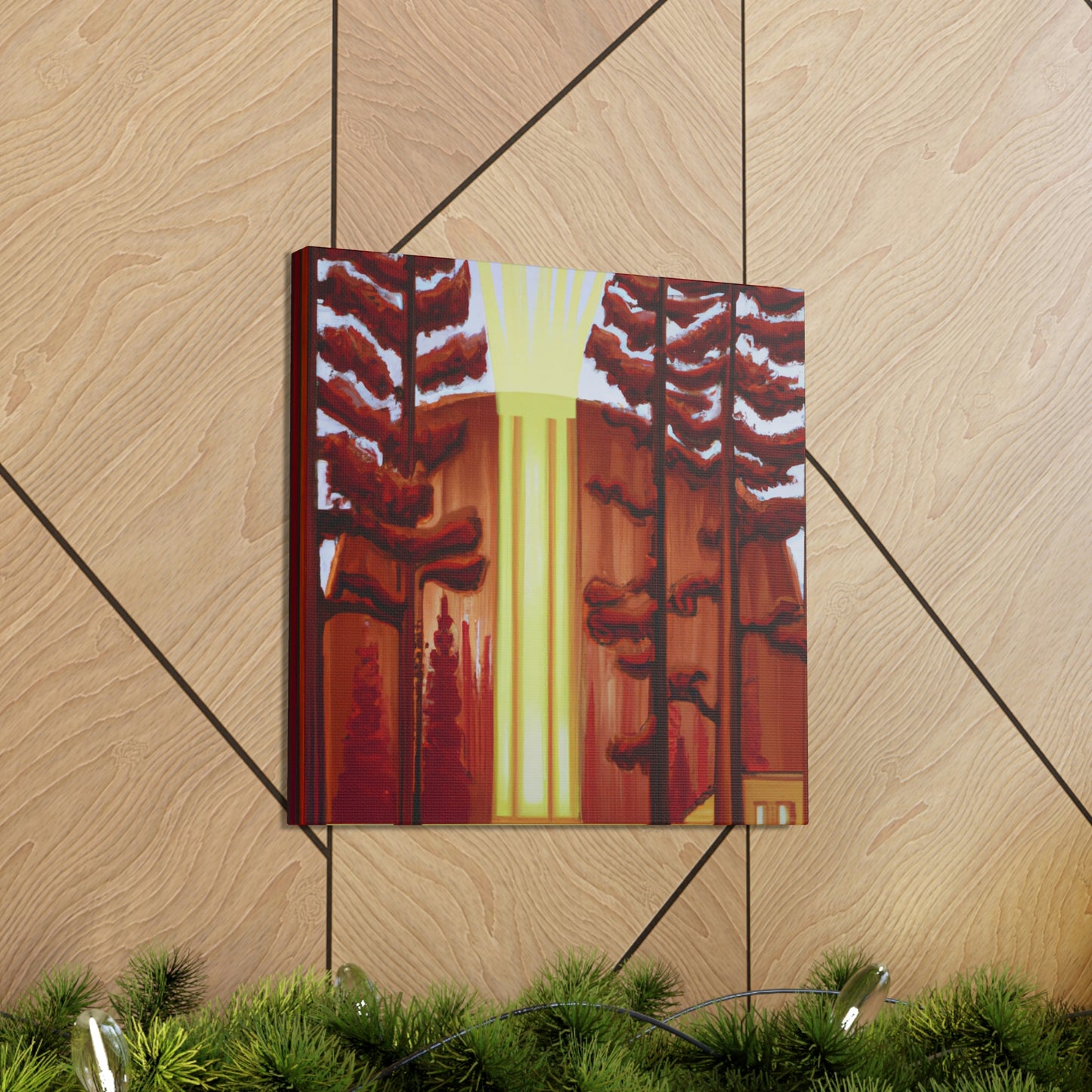 "Redwood Reverie 1920s" - Canvas