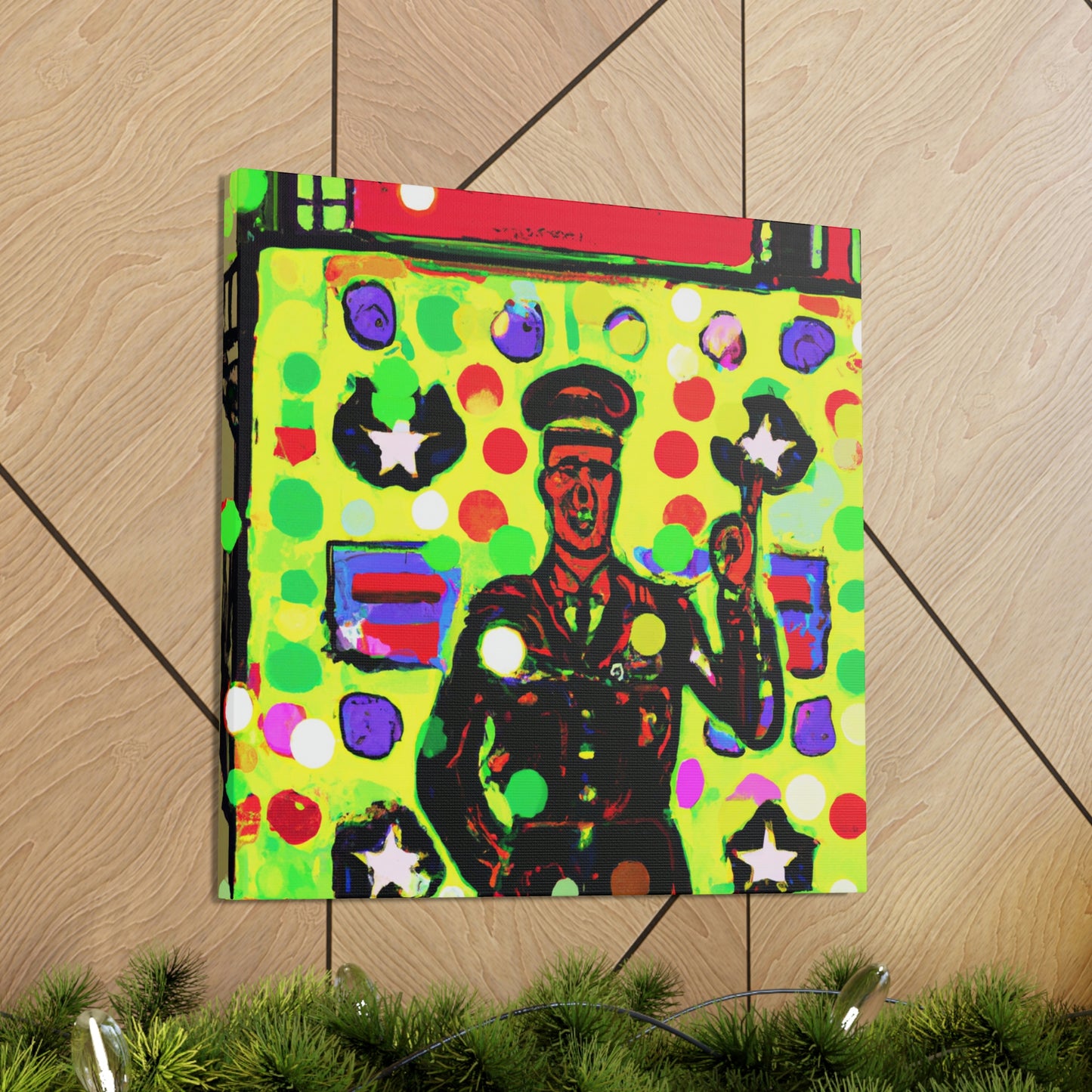 Supply Sergeant Pop Art - Canvas