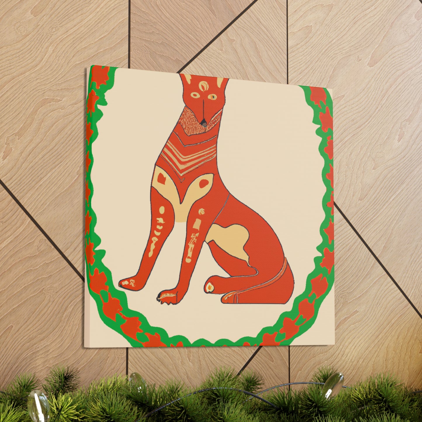 "Dhole Reflected Opulence" - Canvas