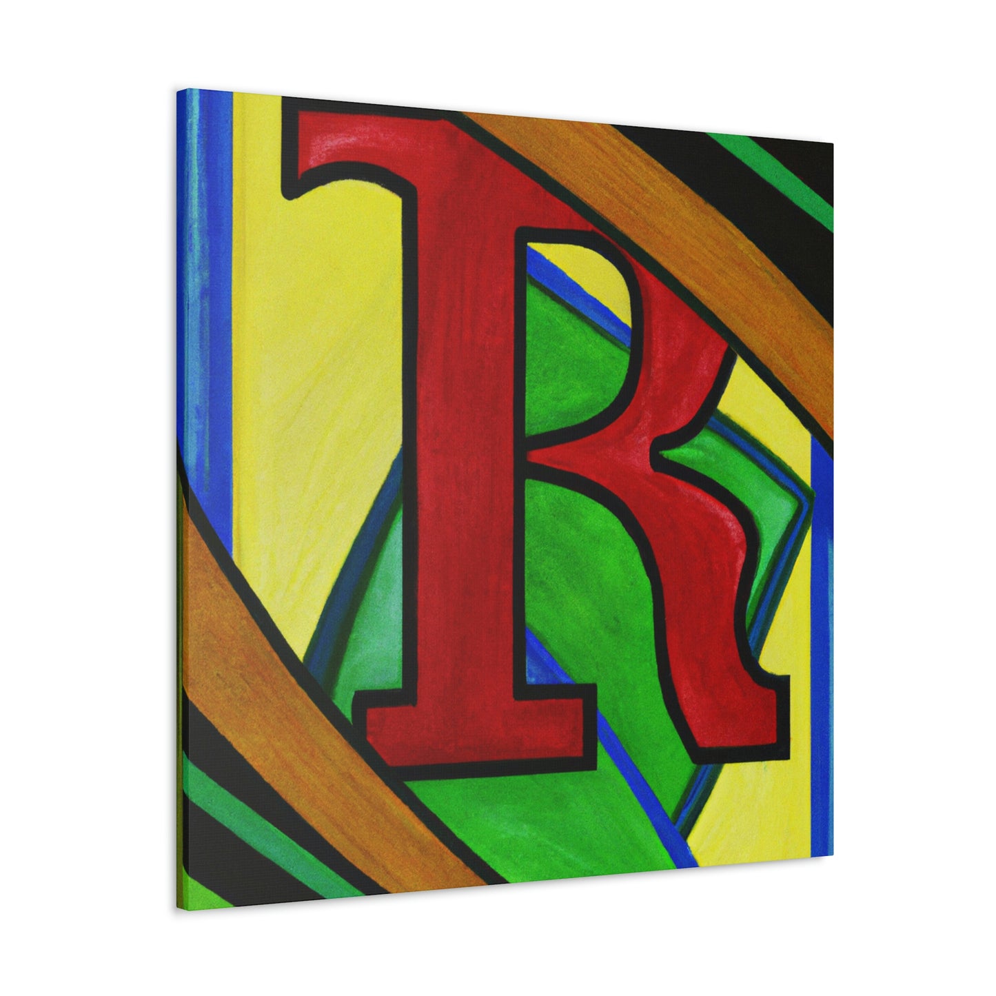 "Rising Art Deco Beauty" - Canvas