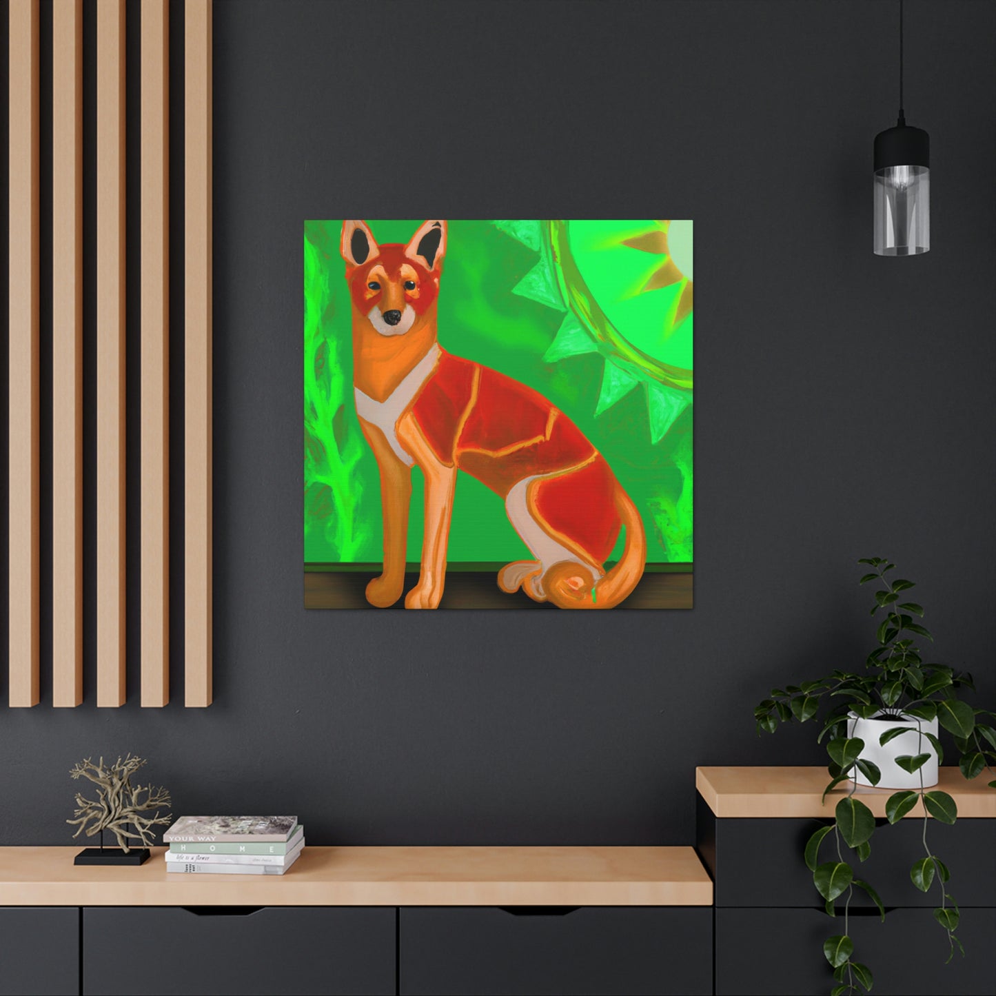 "Dhole's Jazz Revival" - Canvas