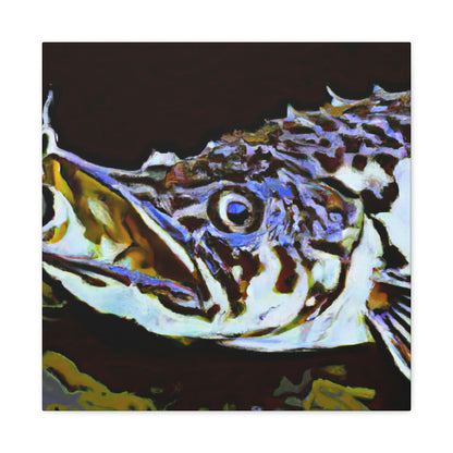 "Corydoras Catfish Abstract" - Canvas