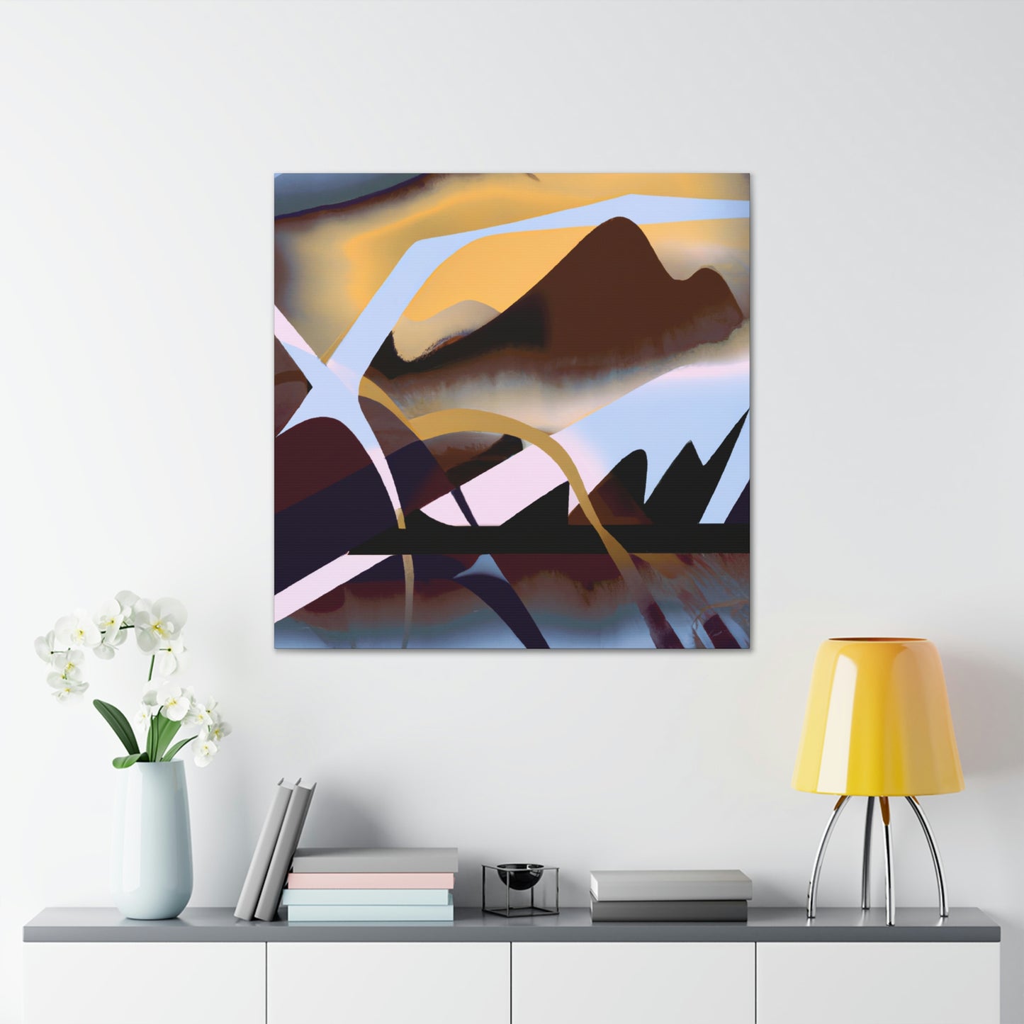 Mountain Reflections 1940 - Canvas