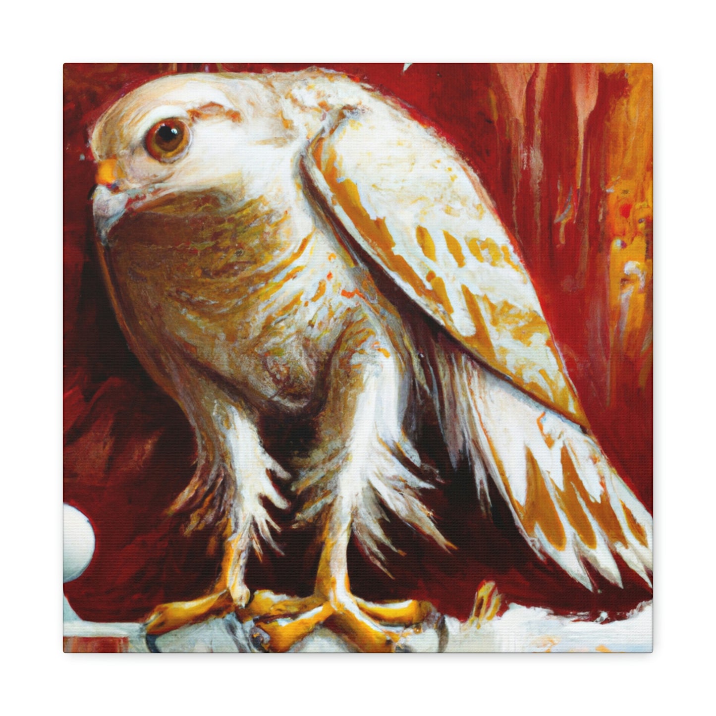 "Hawk of Neoclassicism" - Canvas