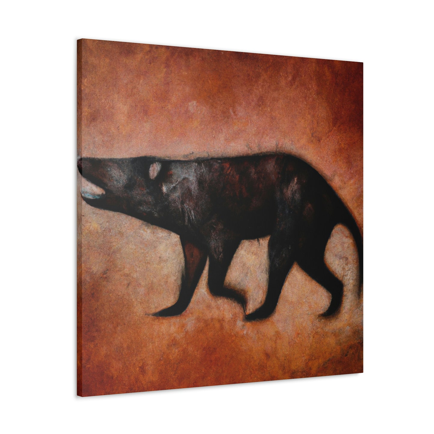 "Tasmanian Devil: Abstract" - Canvas