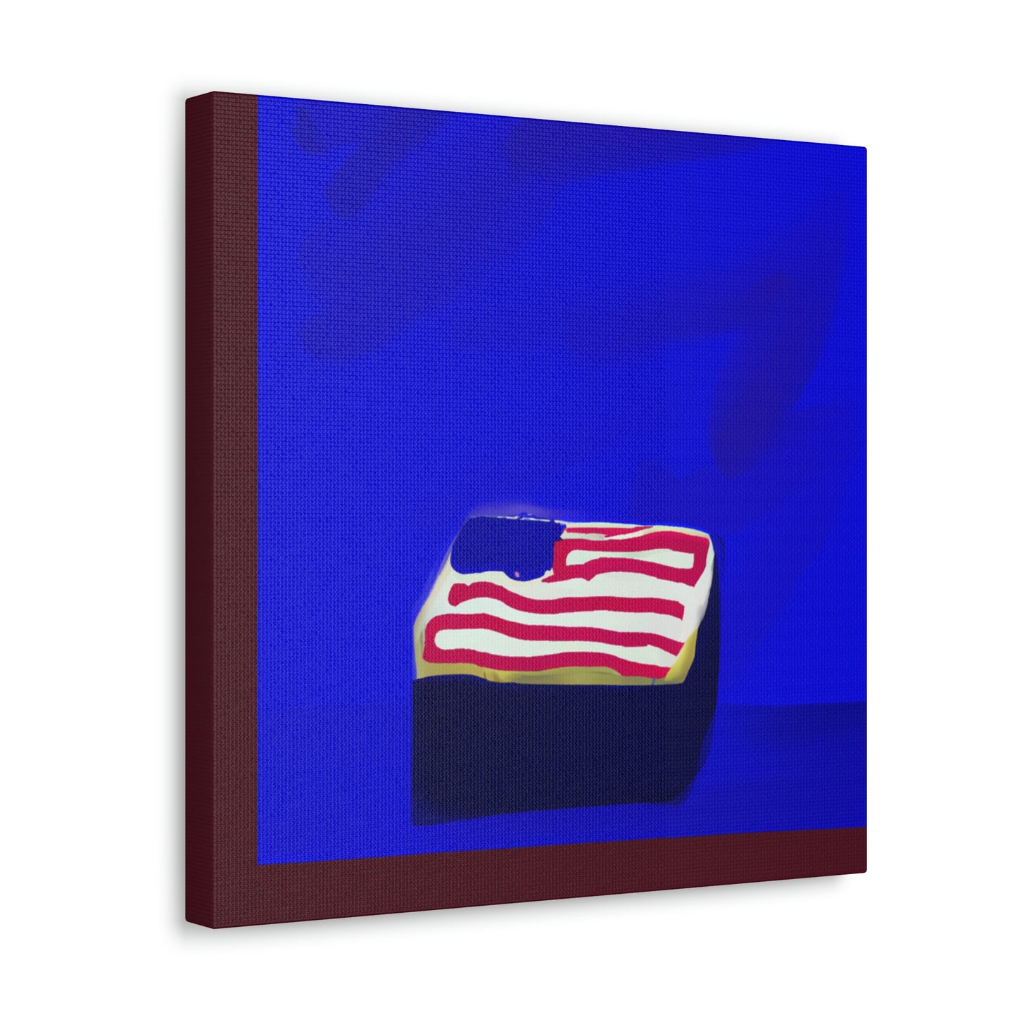 Red, White, Blue. - Canvas