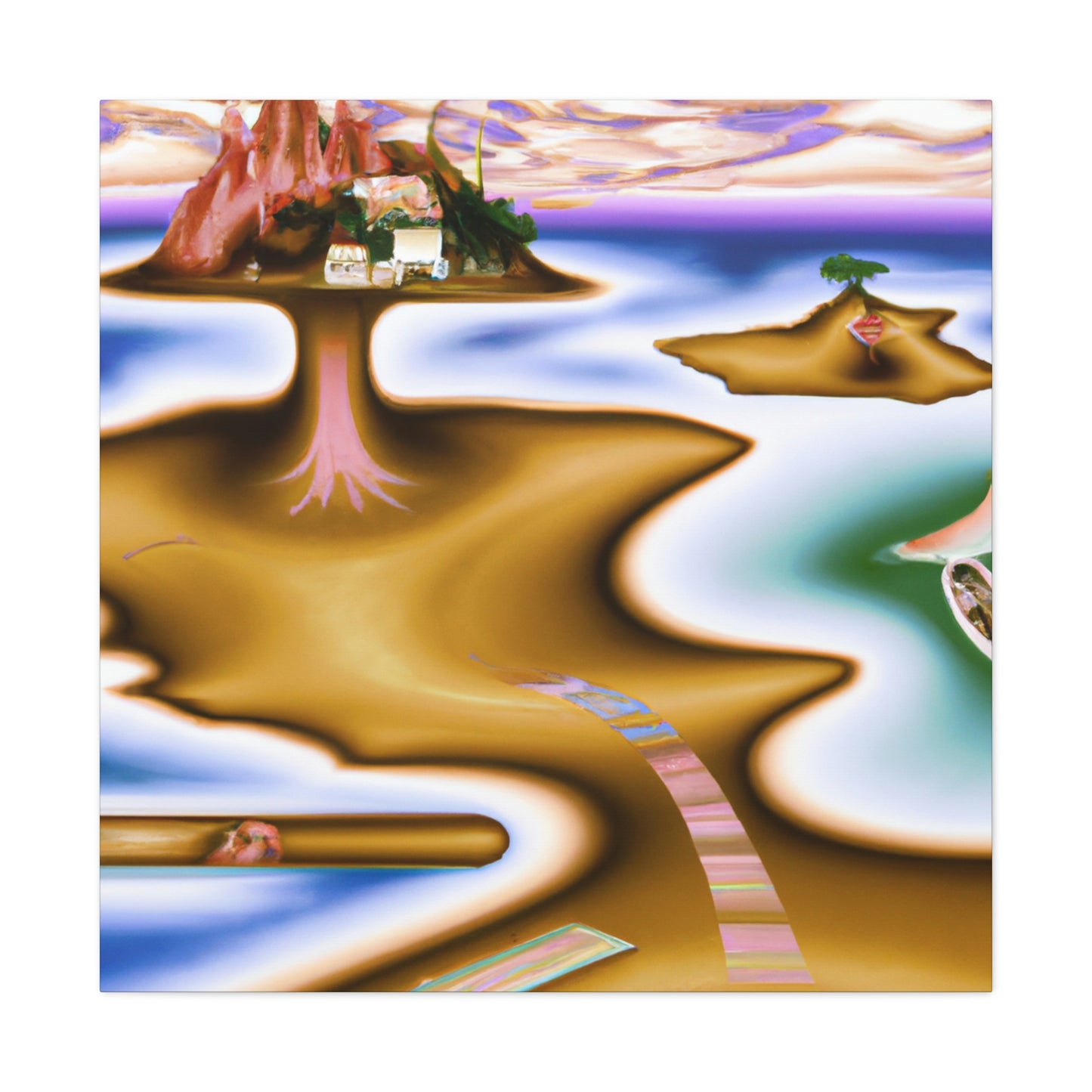 Island of the Mysterious - Canvas