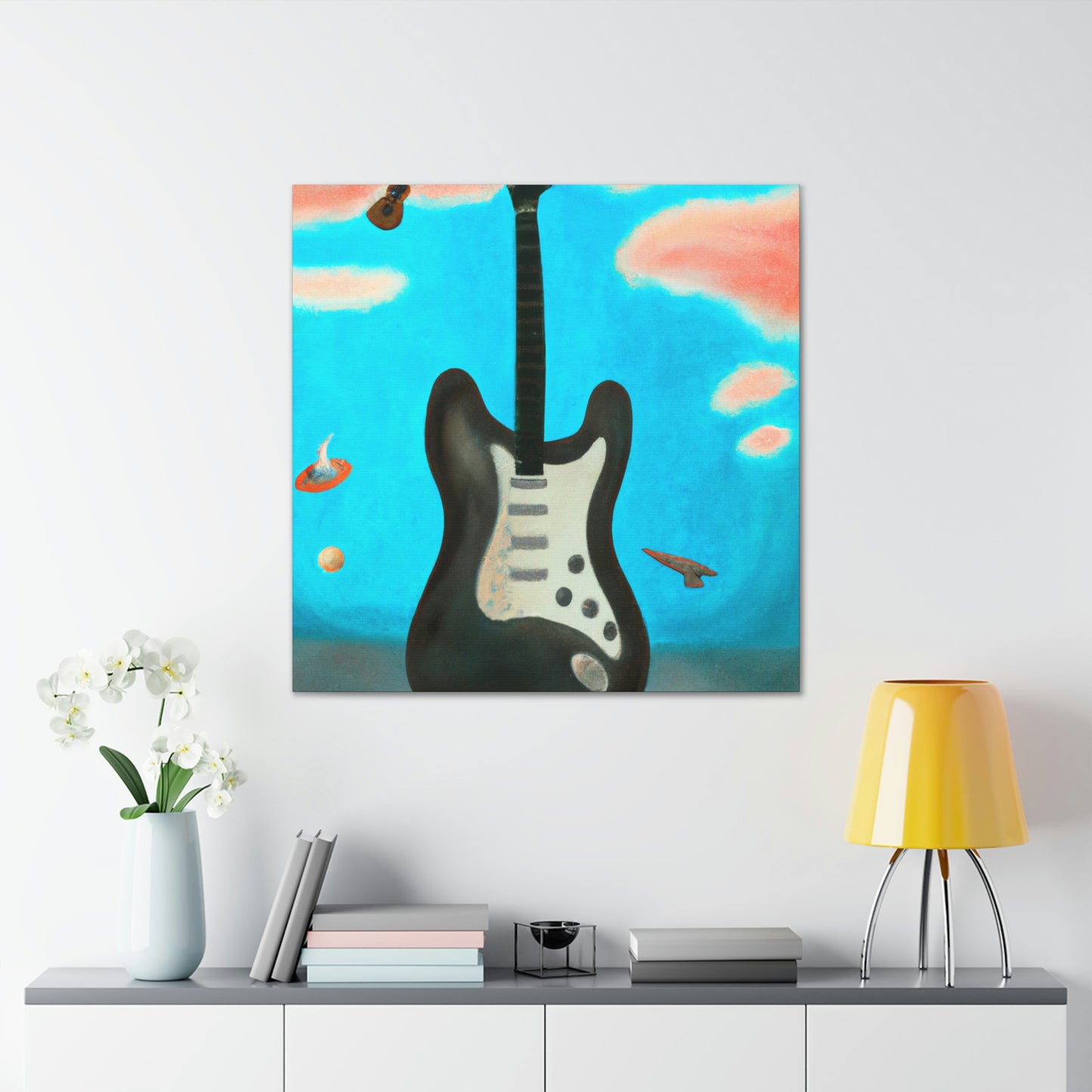 "Fender in Minimalism" - Canvas