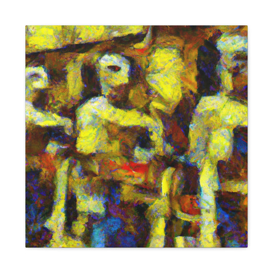 Robots of Impressionism - Canvas