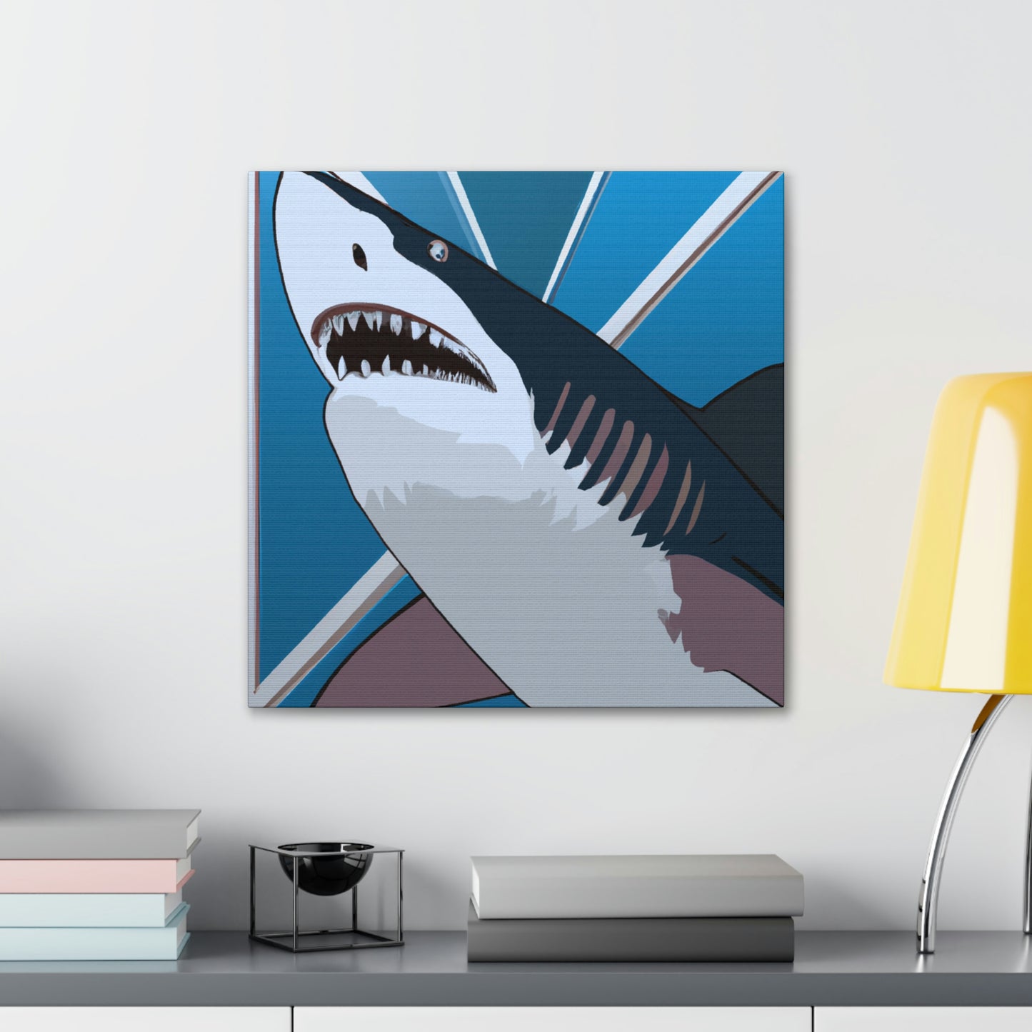 "Sharp Teeth of Style" - Canvas