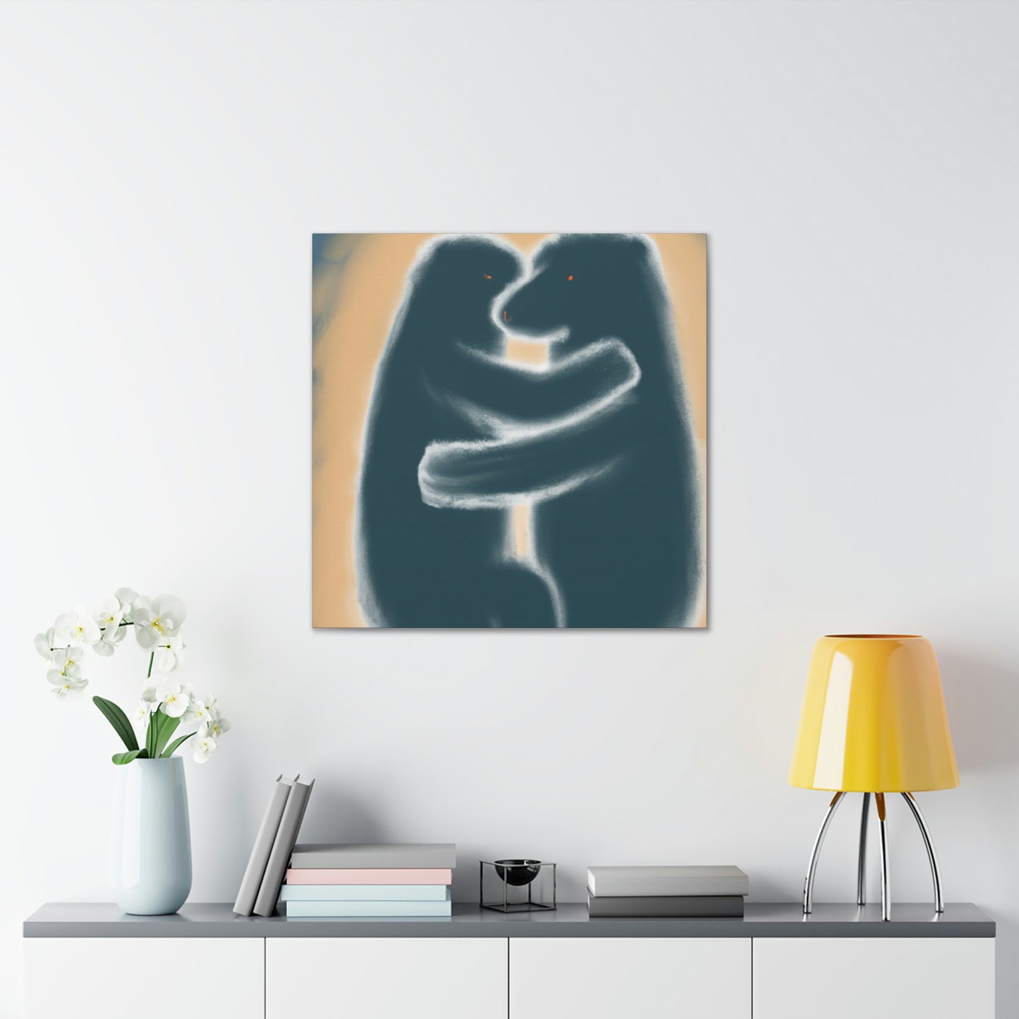 "Love Justified Embrace" - Canvas