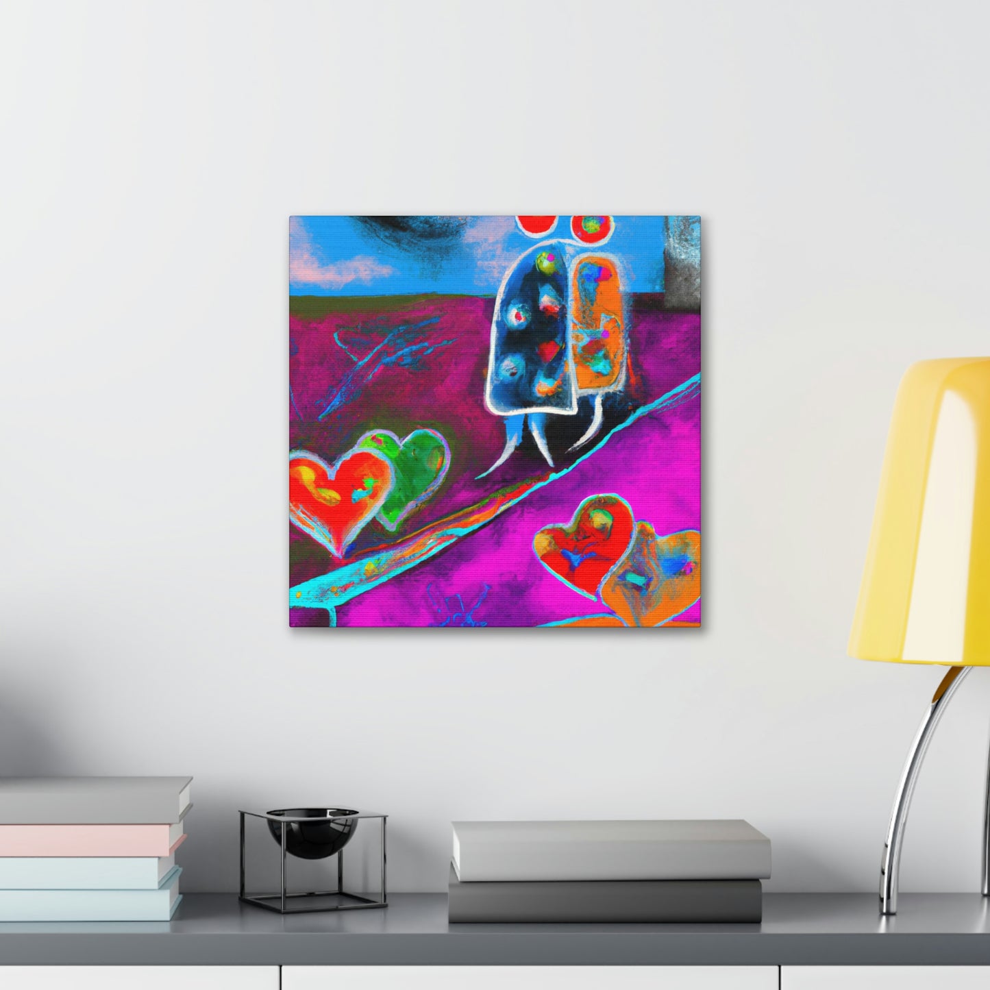 Love's Valiant Journey - Canvas