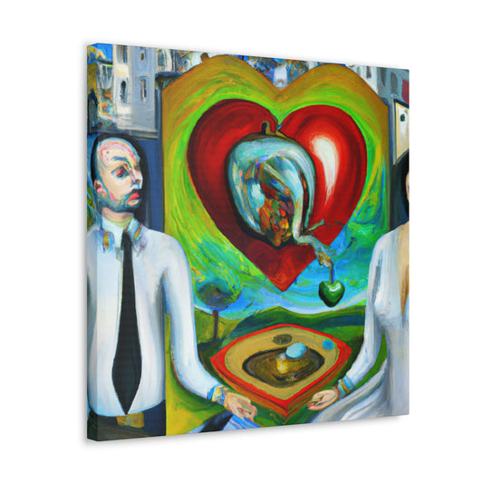 Love Beats Synchronized - Canvas