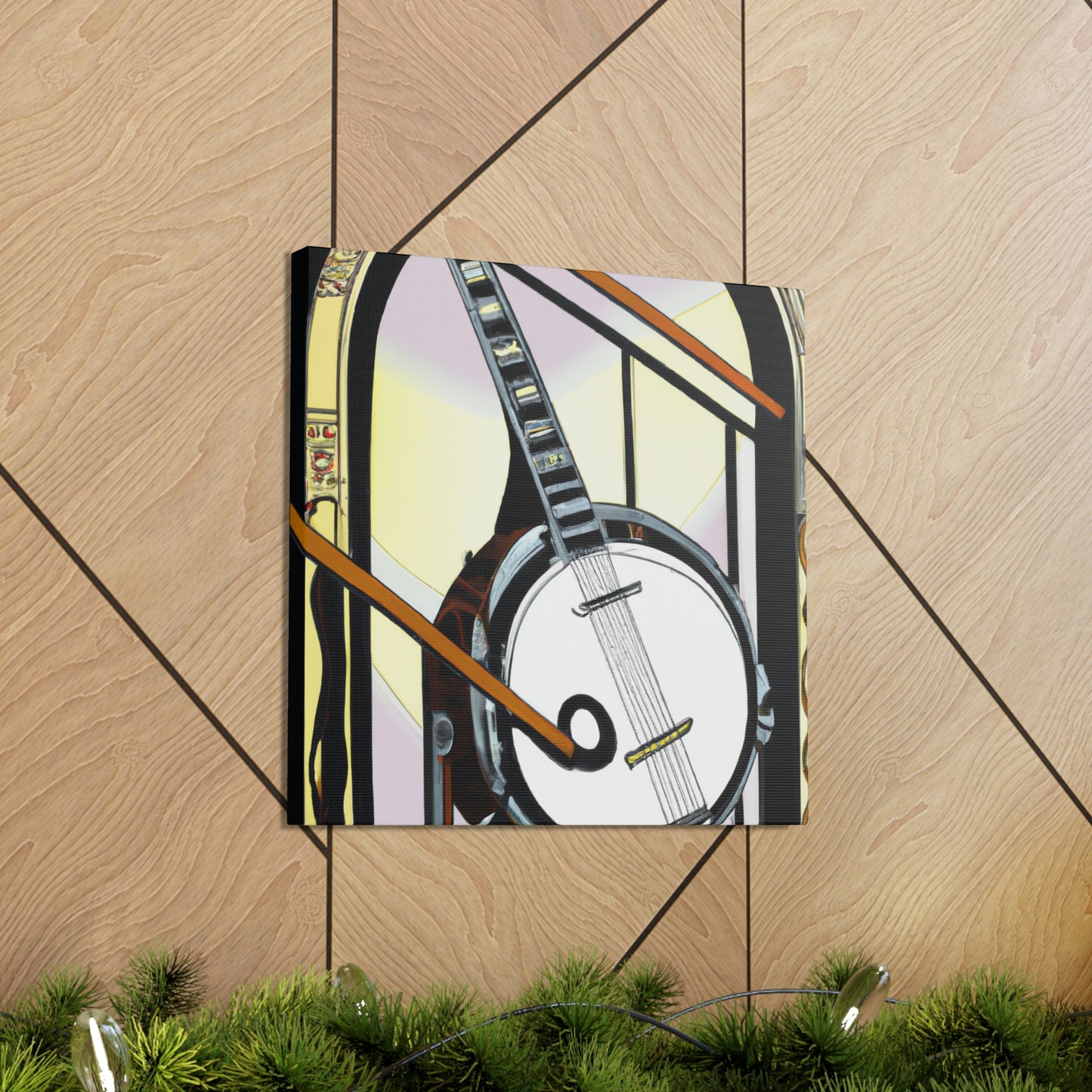 "Banjo's Jazz Jamboree" - Canvas