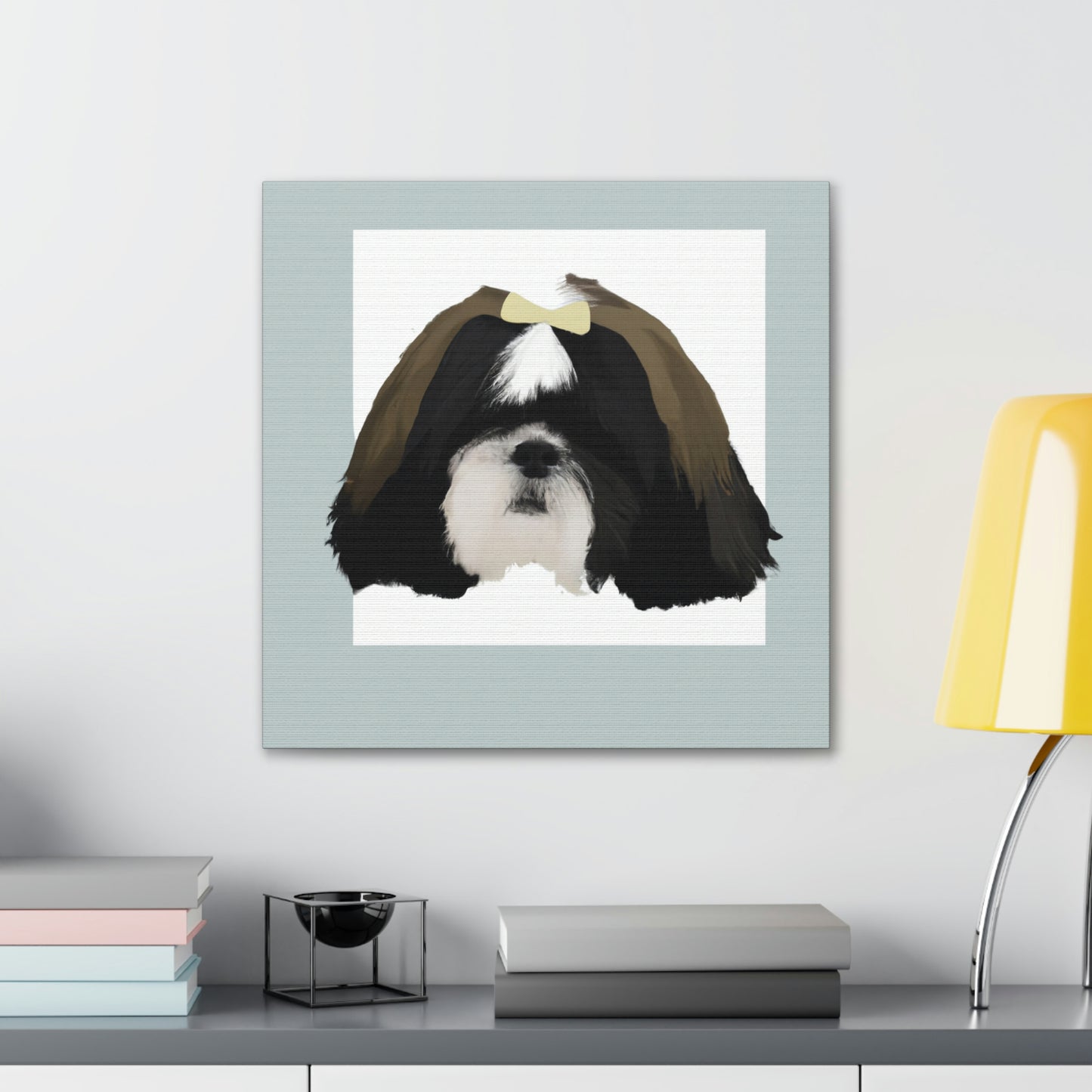 "Classic Shih Tzu Portrait" - Canvas