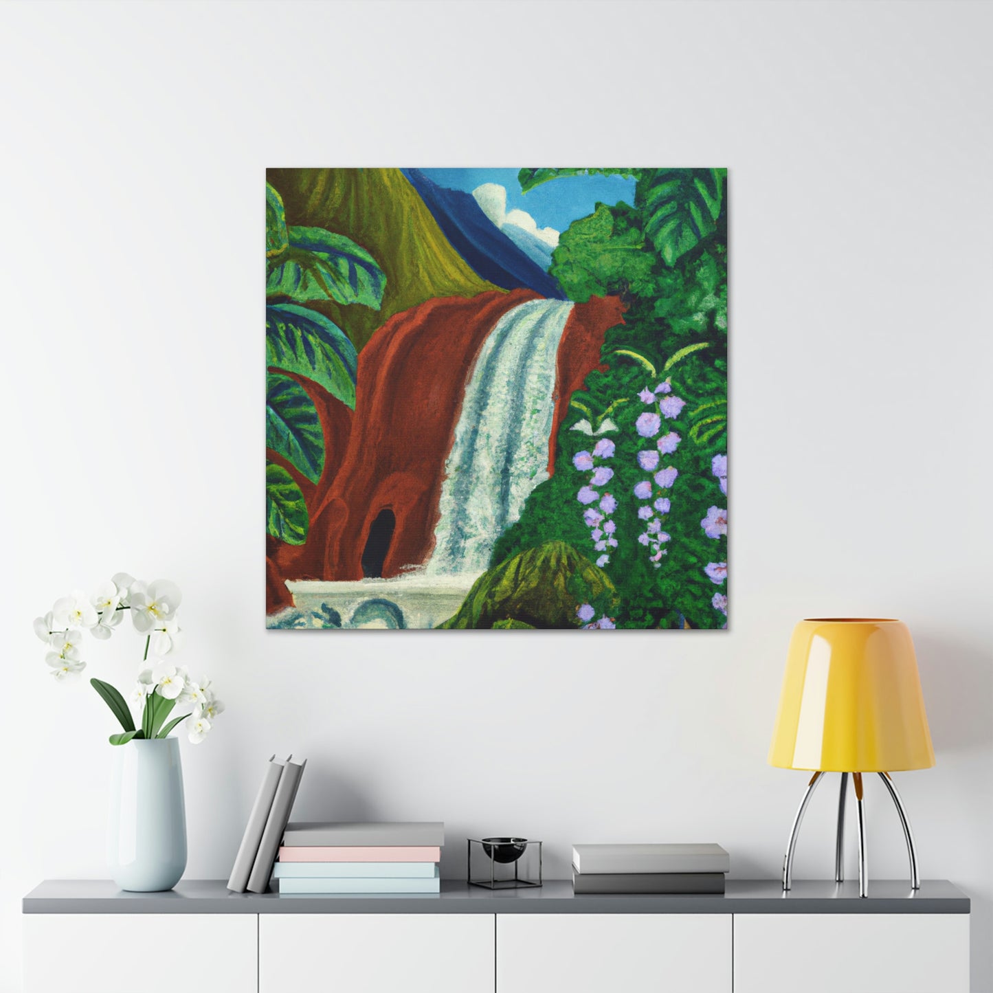 "The Waterfall's Music" - Canvas