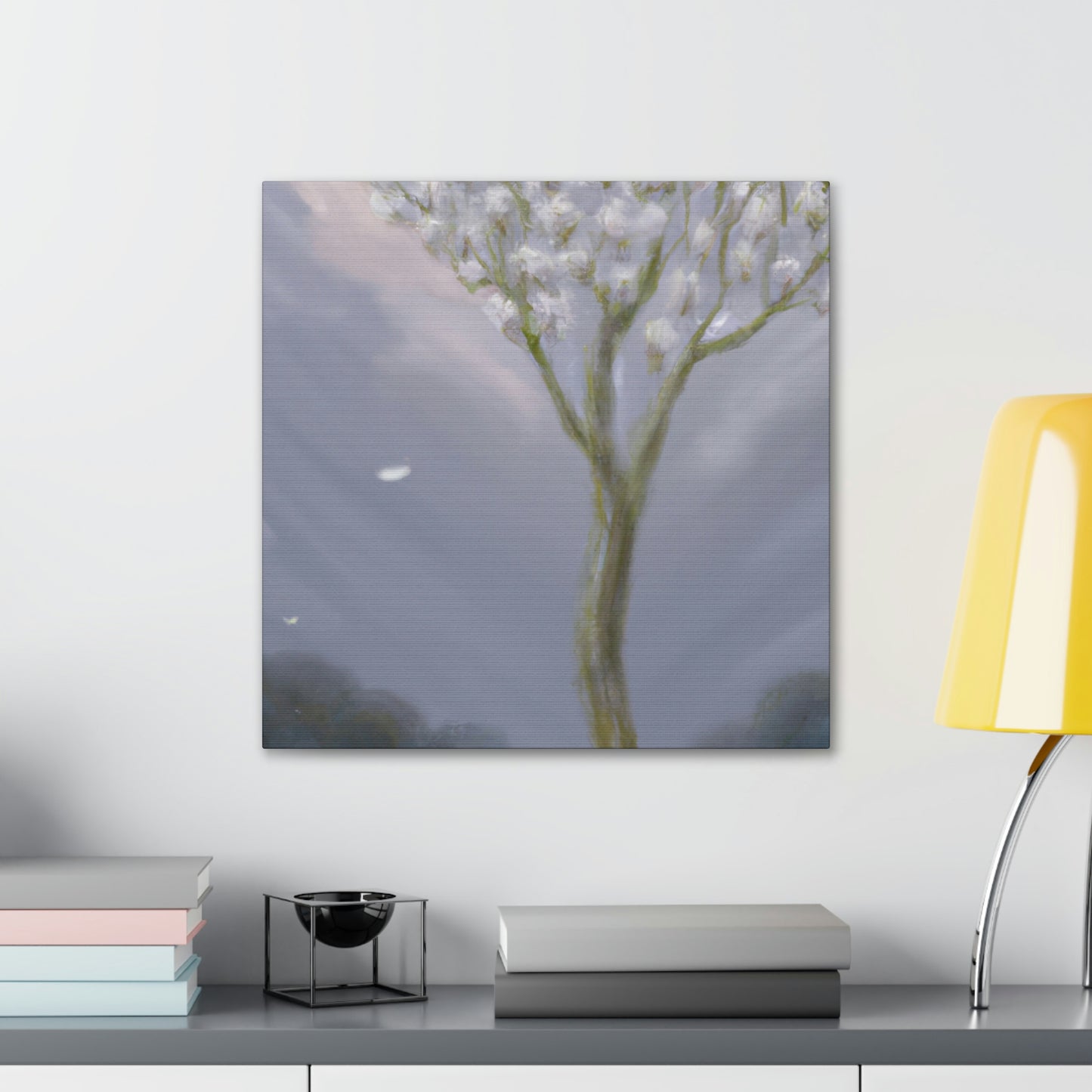 "Magnolia's Mystic Bloom" - Canvas