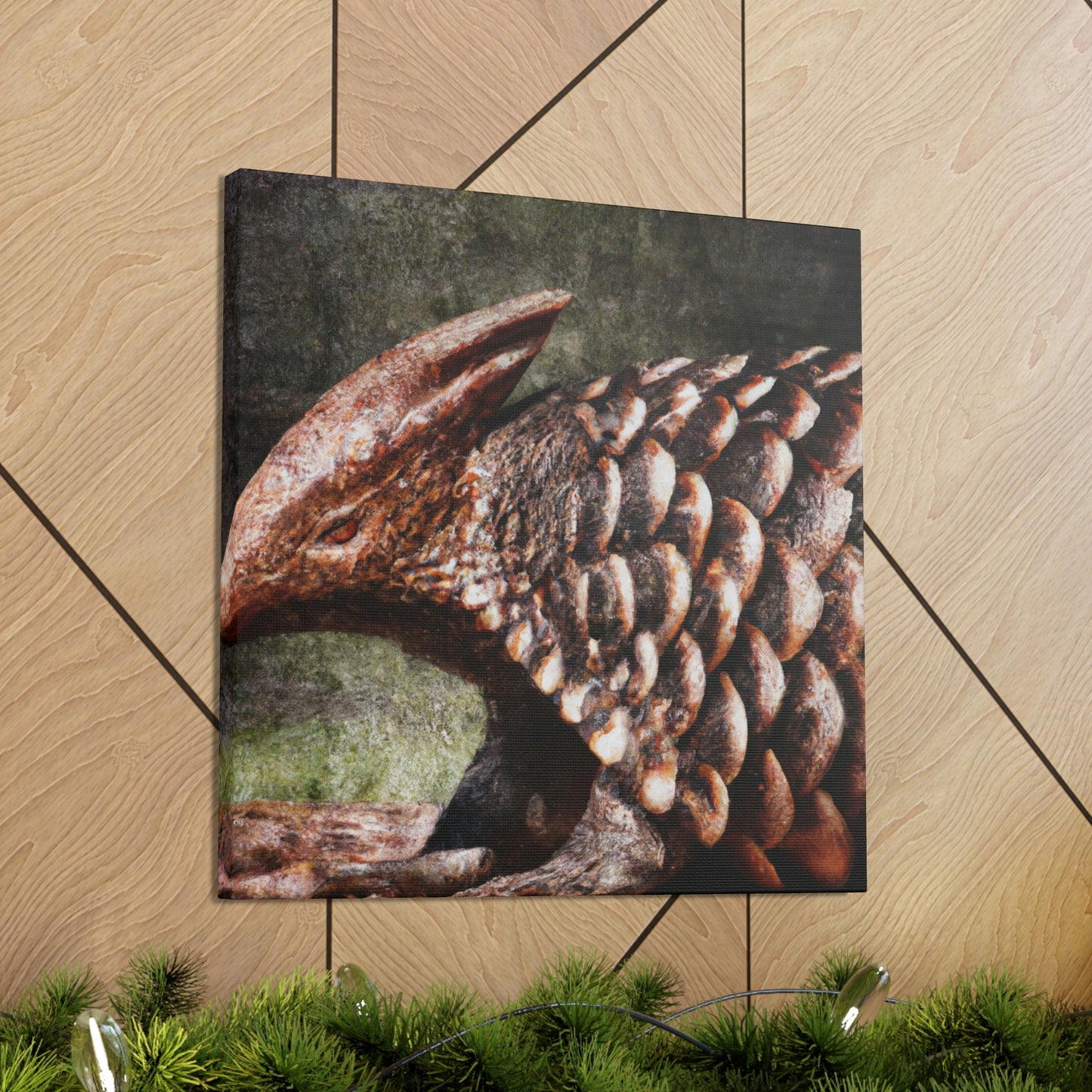 "Pangolin in India's Soul" - Canvas