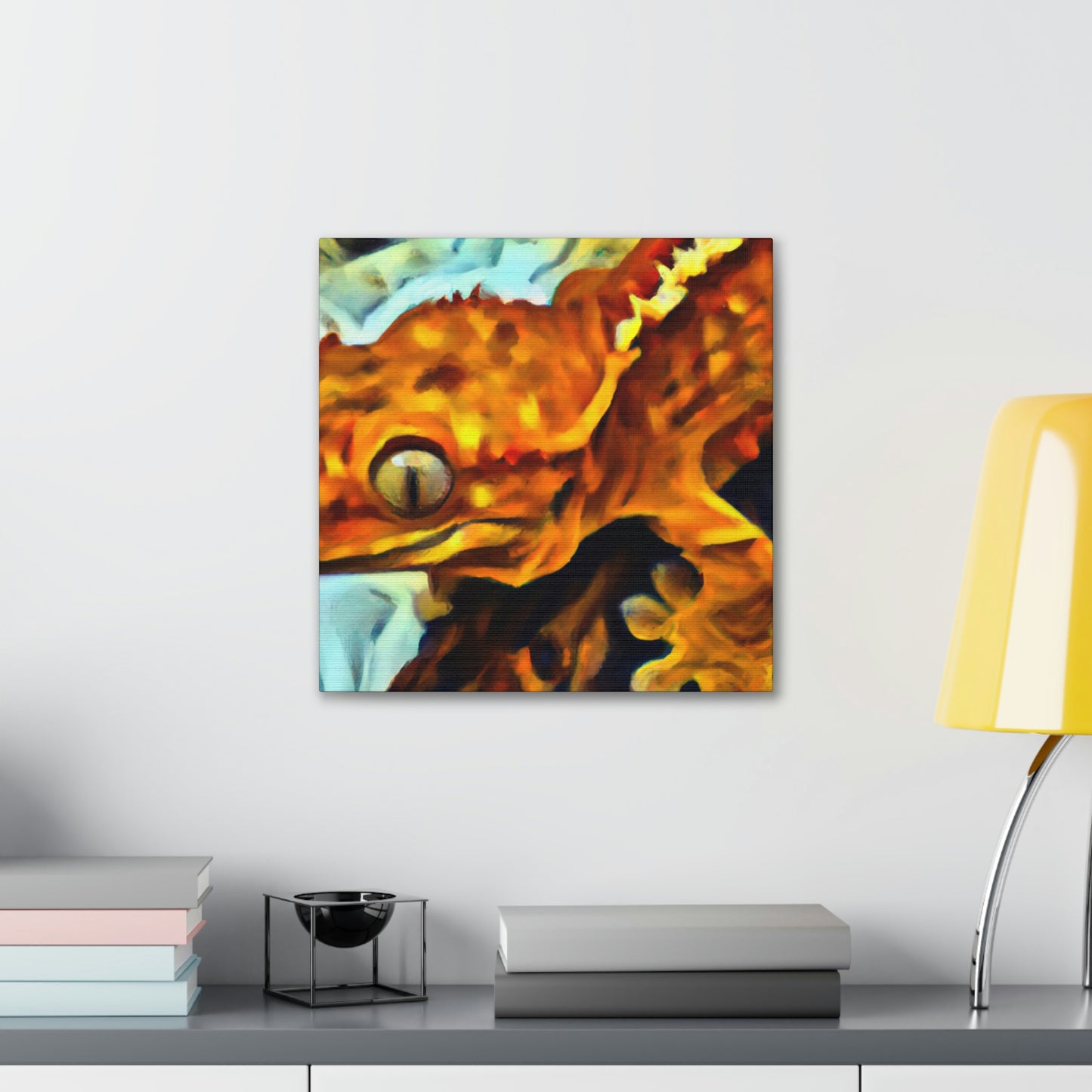 Crested Gecko Dreamscape - Canvas