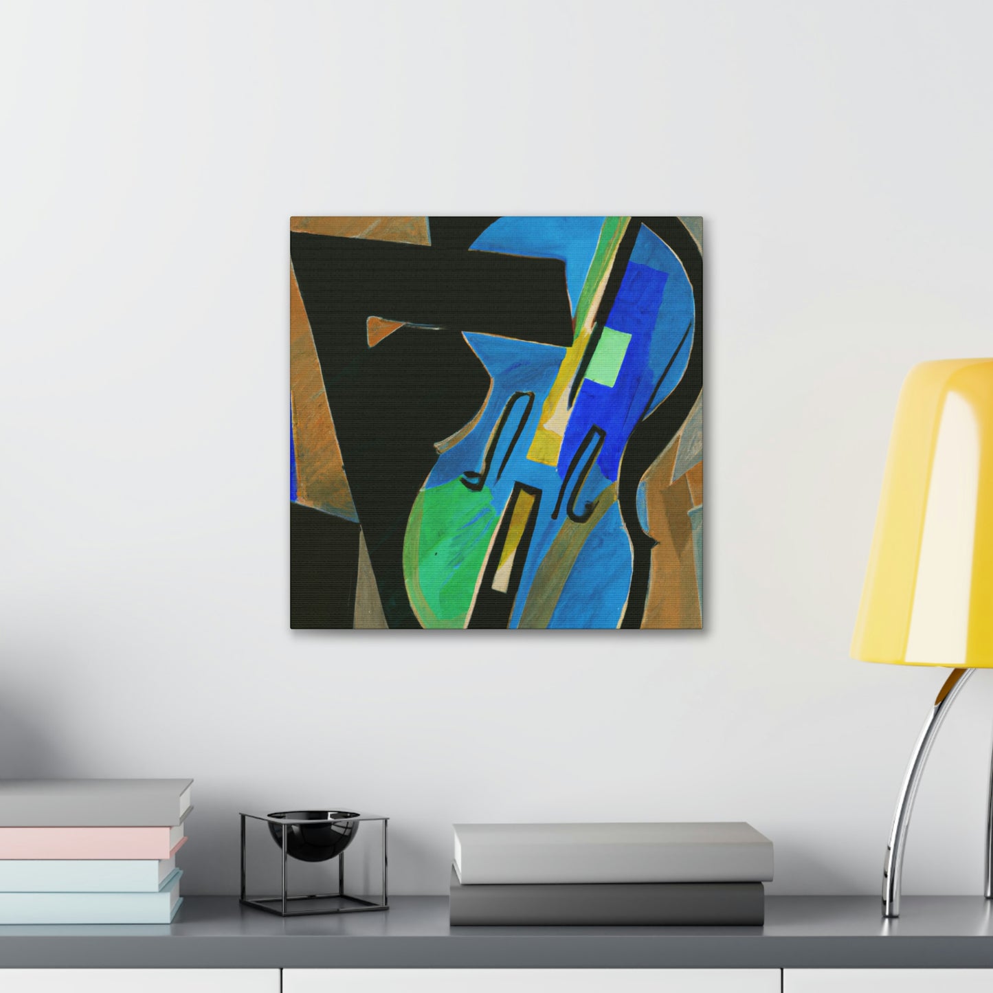 Vibrant Violin Symphony - Canvas