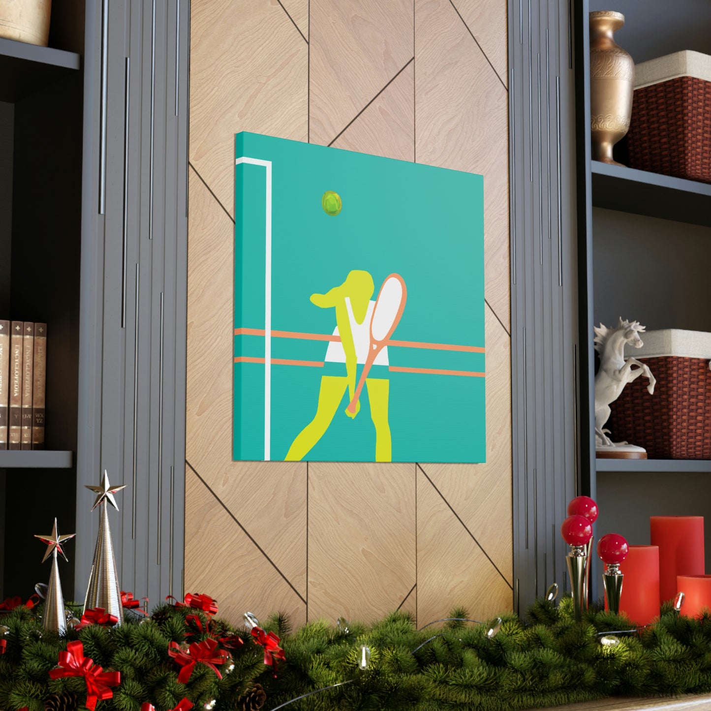 Tennis in Simplicity - Canvas