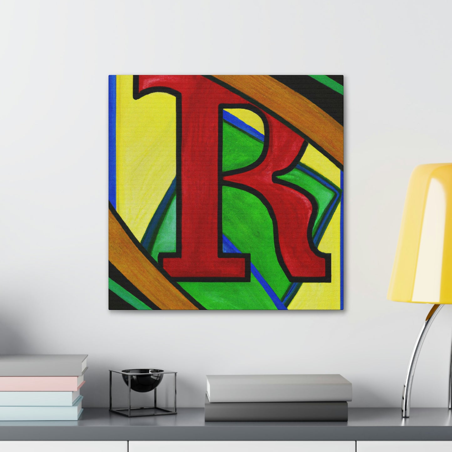 "Rising Art Deco Beauty" - Canvas