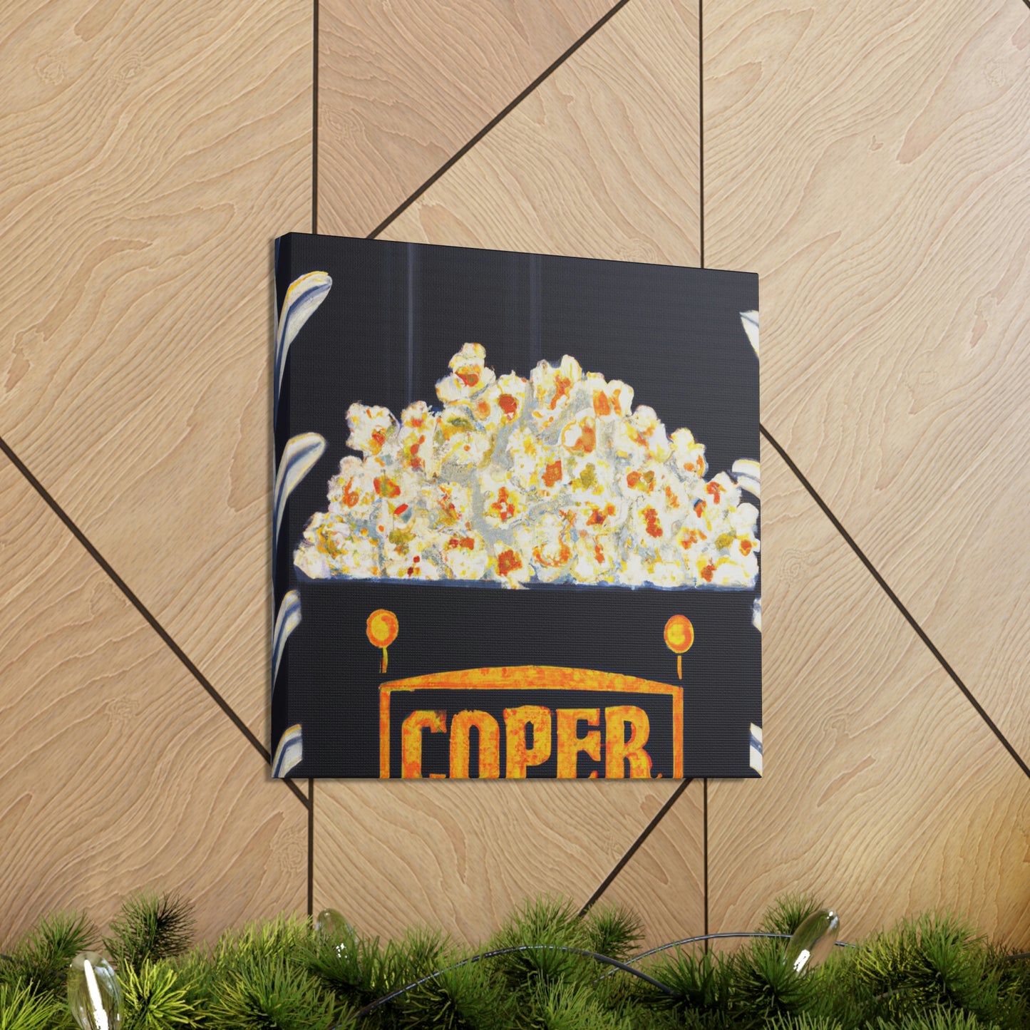 "Popcorn Jazz Jubilee" - Canvas