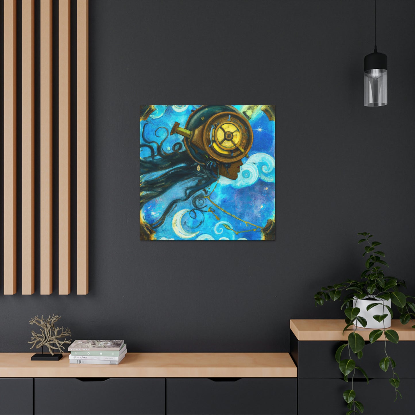 Neptune's Steam Empire - Canvas