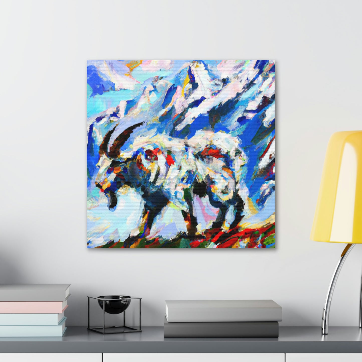 Mountain Goat Constellation - Canvas