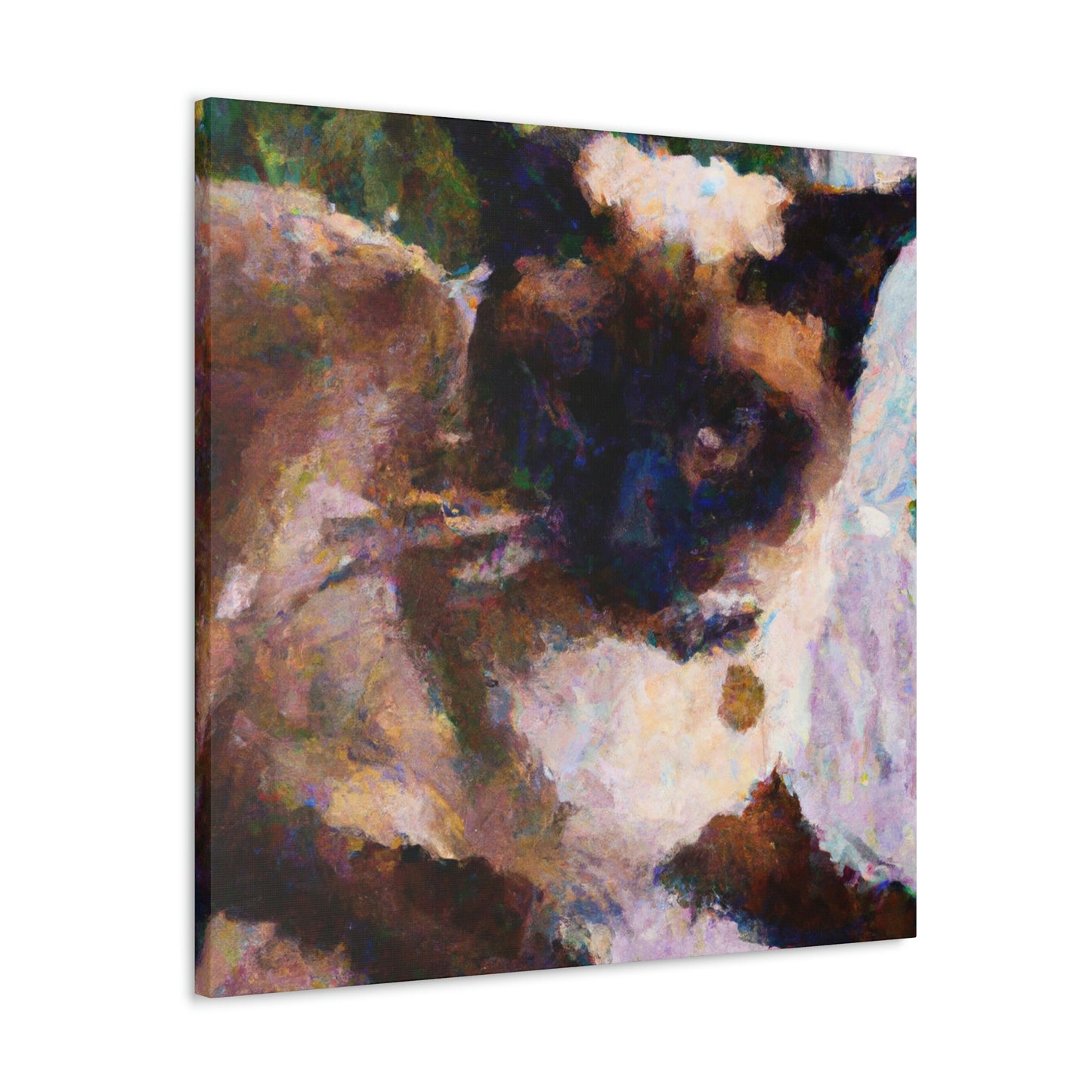 Siamese Post-Impressionism - Canvas