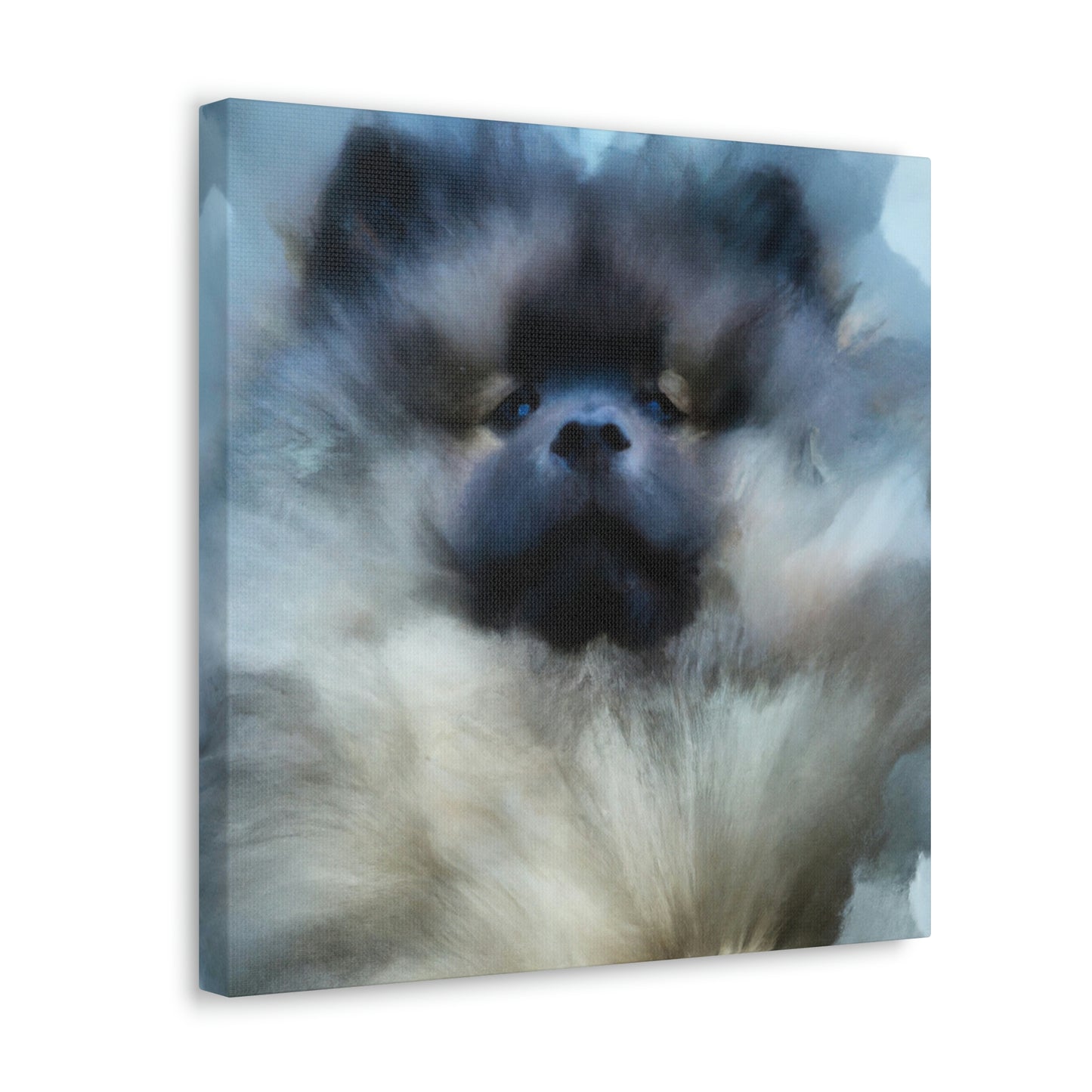 Keeshond in Abstract - Canvas