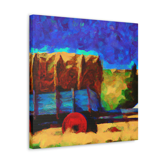 Hay Wagon Melancholy - Canvas