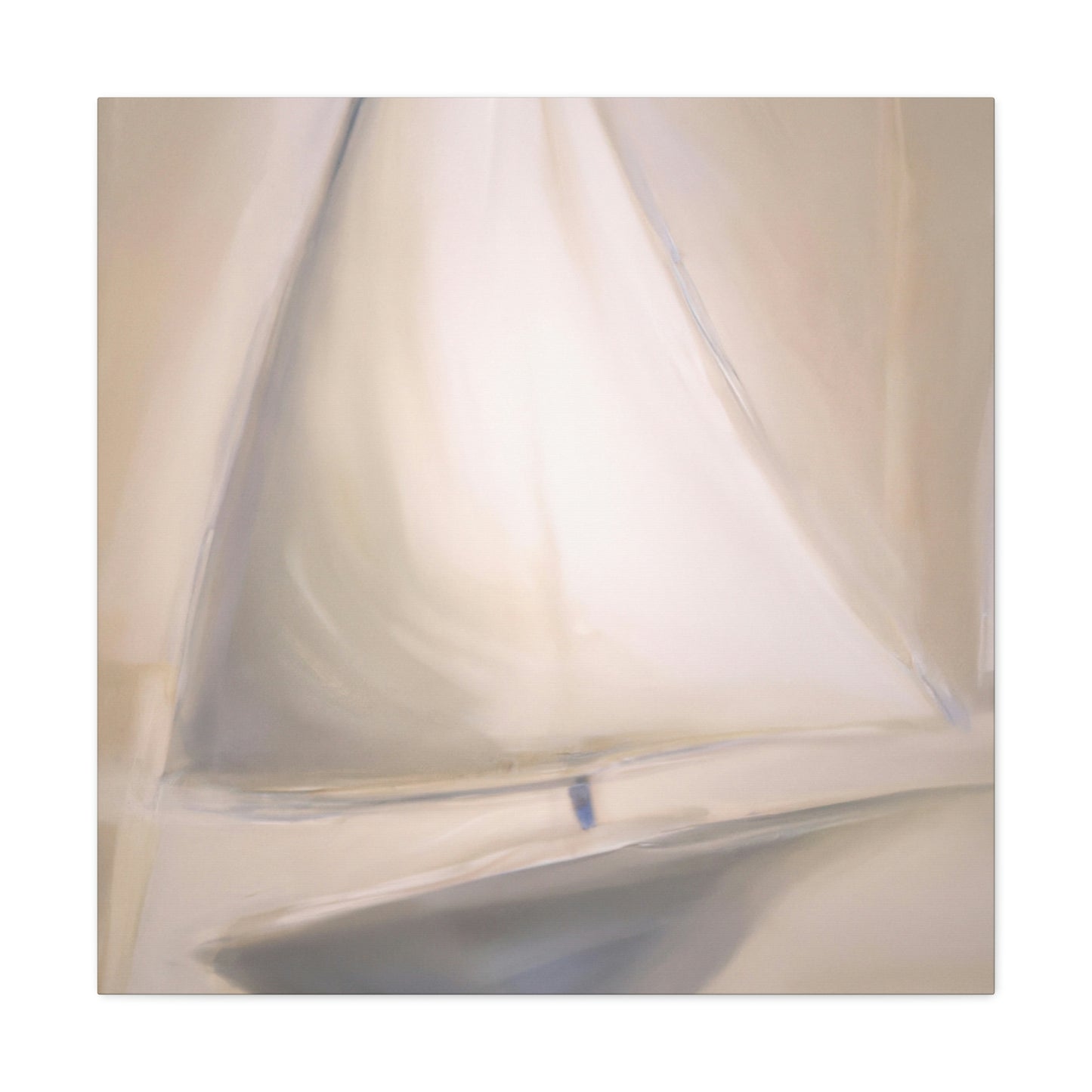 "Yacht at Sunrise" - Canvas