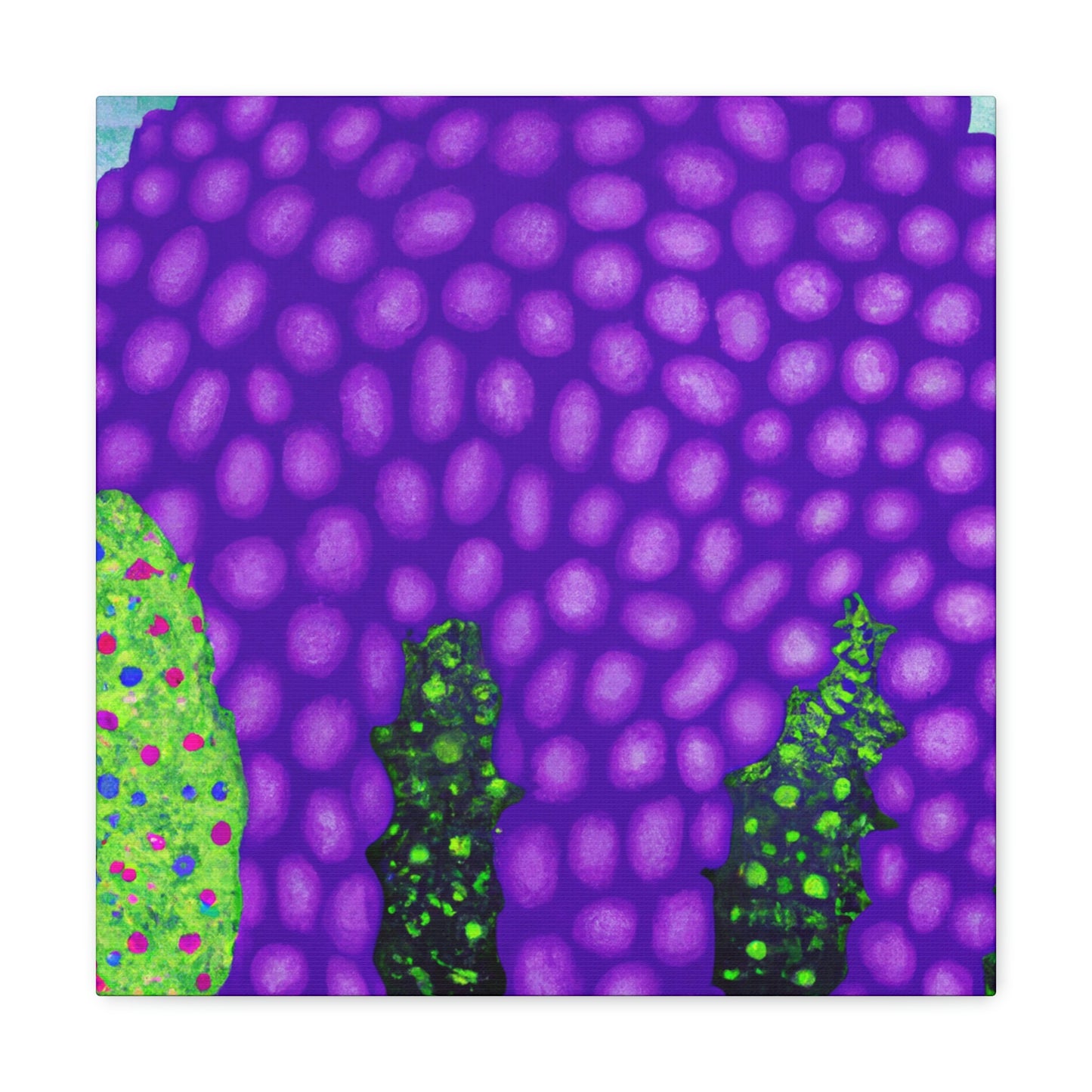 "Wisteria in Abstraction" - Canvas