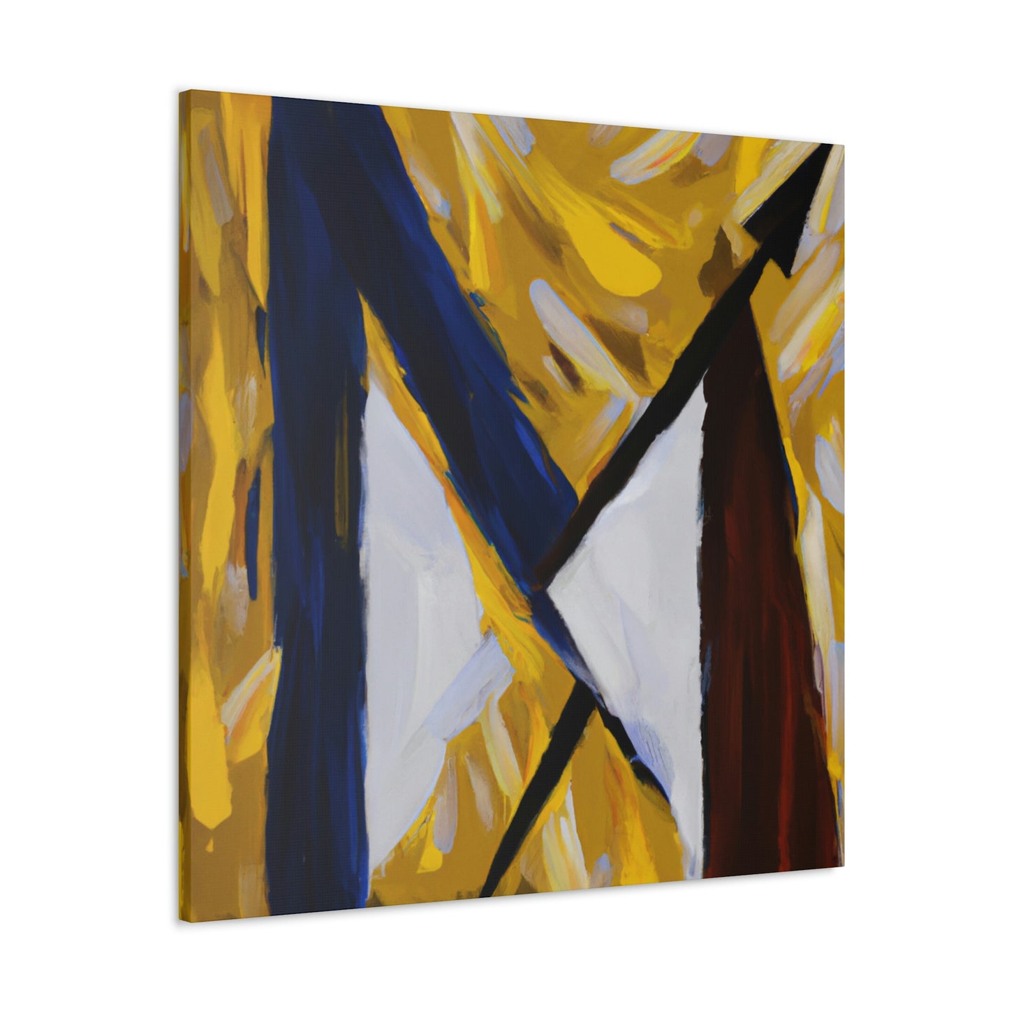 "Abstract Expression of M." - Canvas