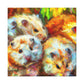 Hamsters In Impressionism - Canvas