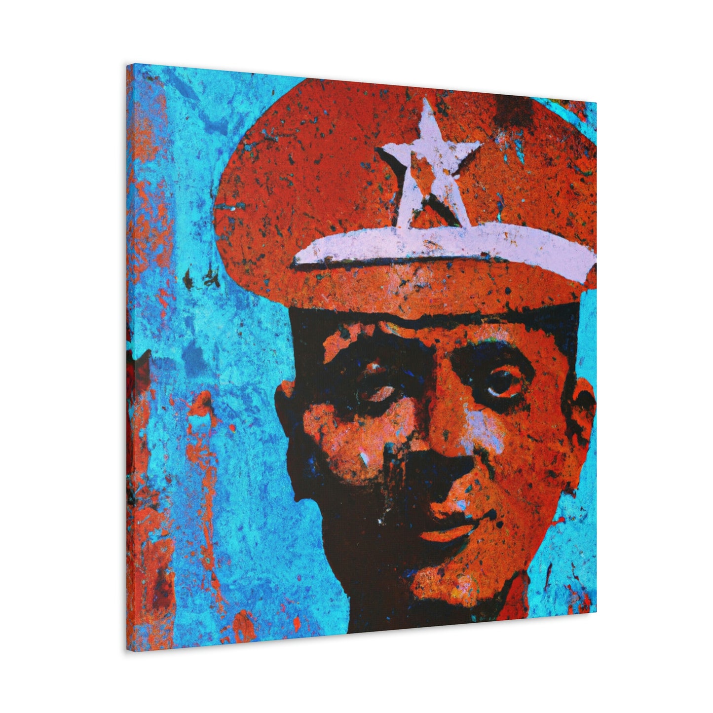 Soldier in Pop Art - Canvas