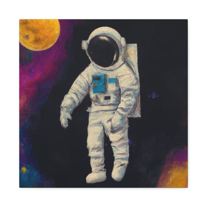 Modern Spacesuit Exploration - Canvas