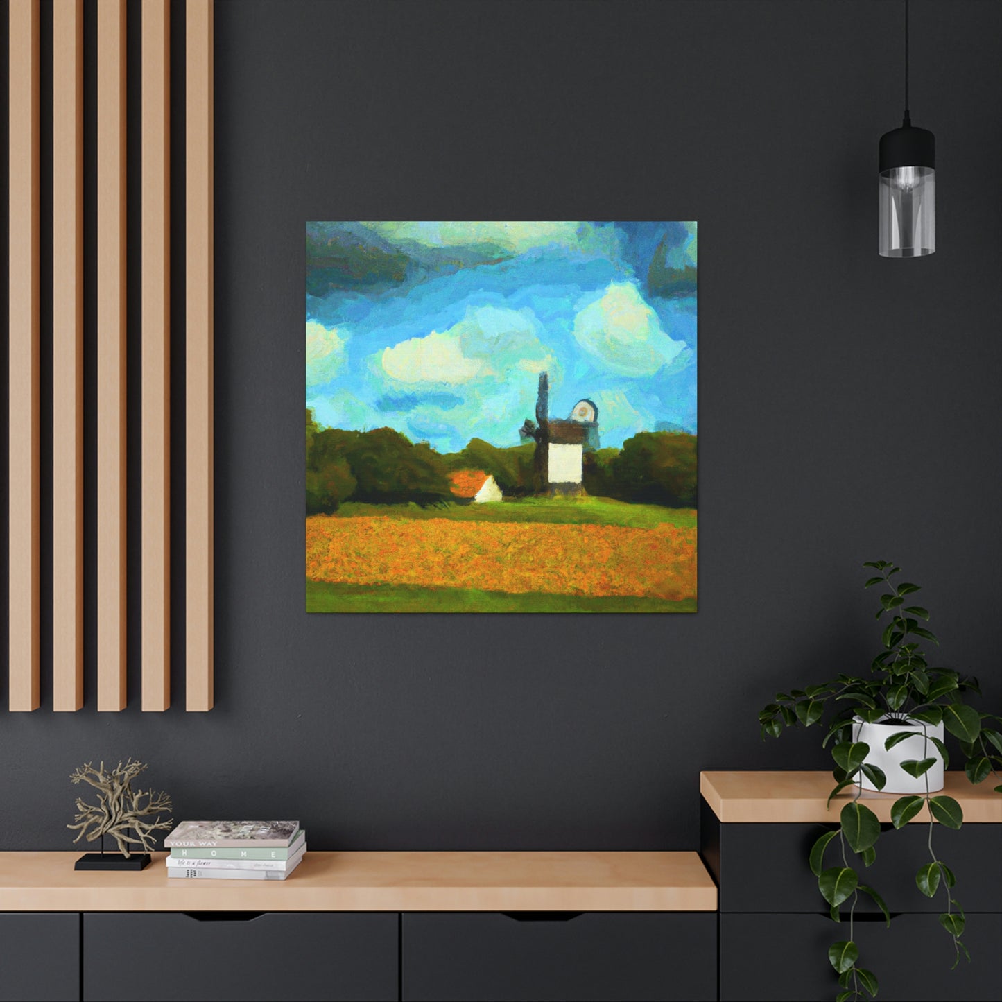 Windmill of the Future - Canvas