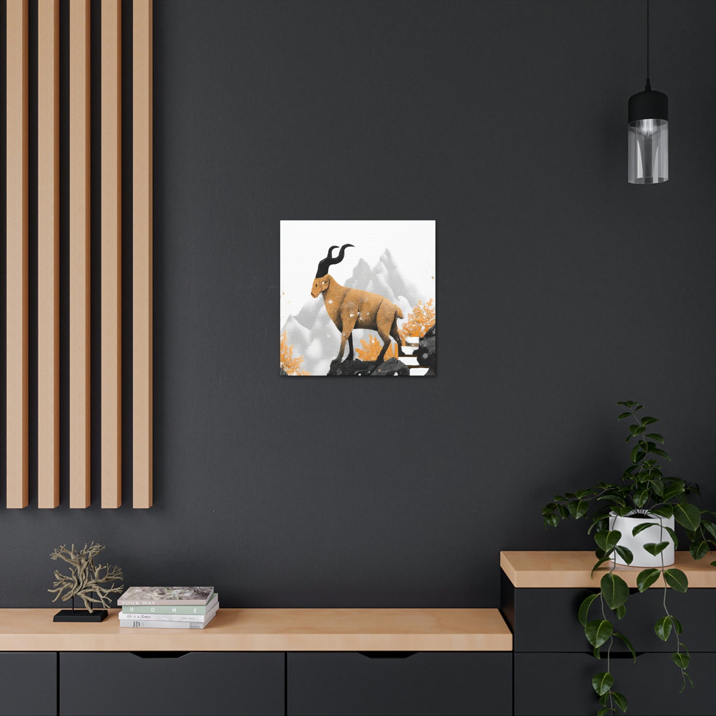 Mountain Goat Splendor. - Canvas