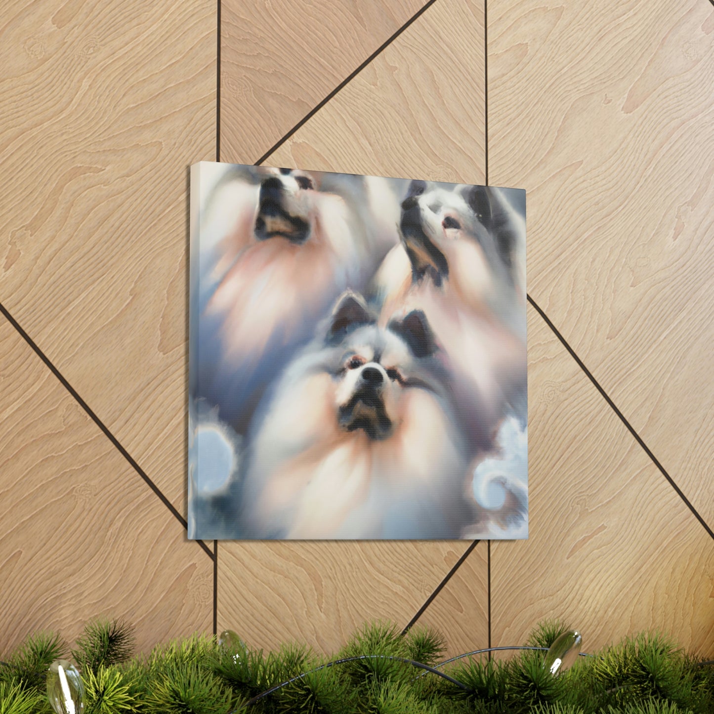 Keeshond Art Deco - Canvas